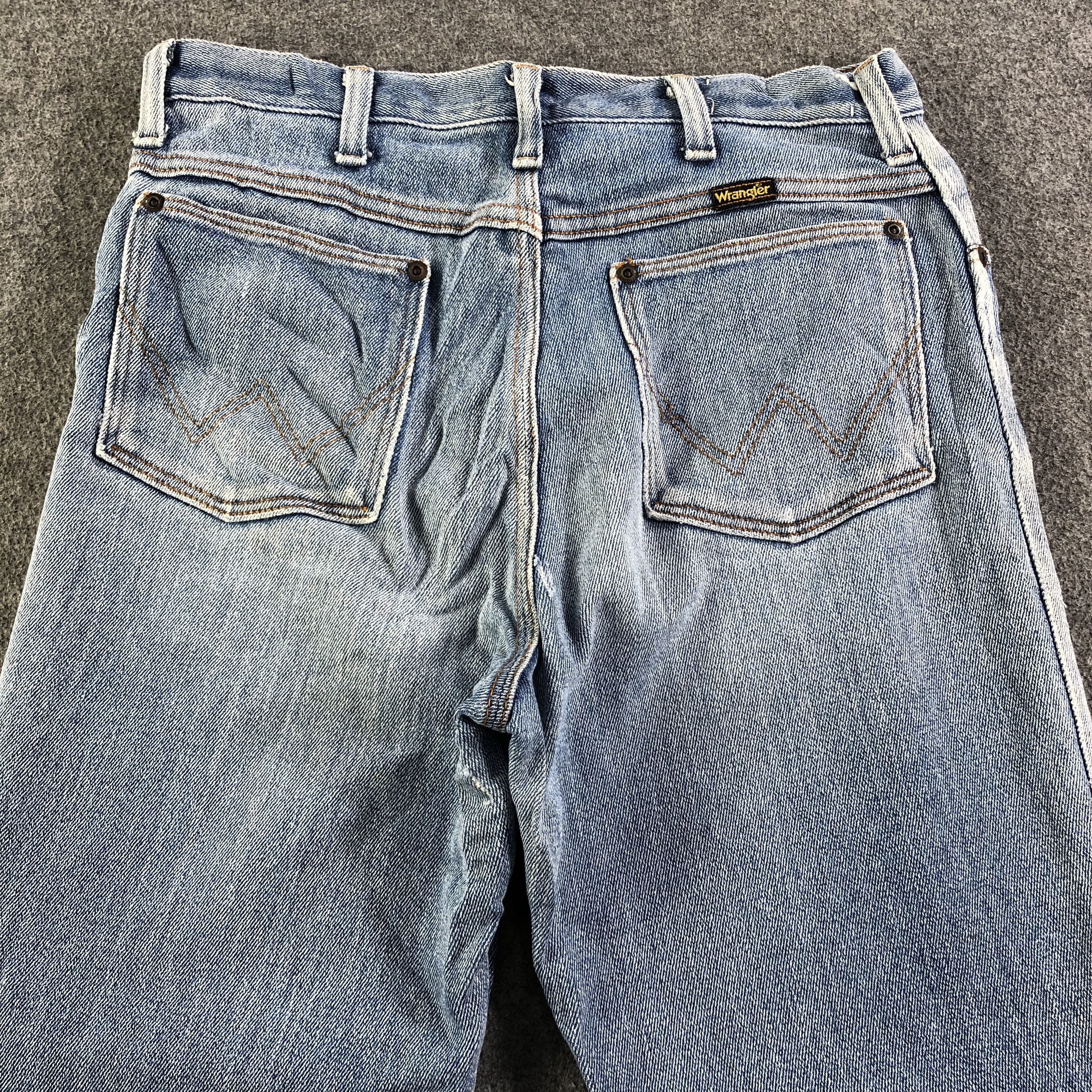 Vintage Vintage Blue Wash Wrangler Jeans-J2871 Size US 30 / EU 46 - 4 Thumbnail