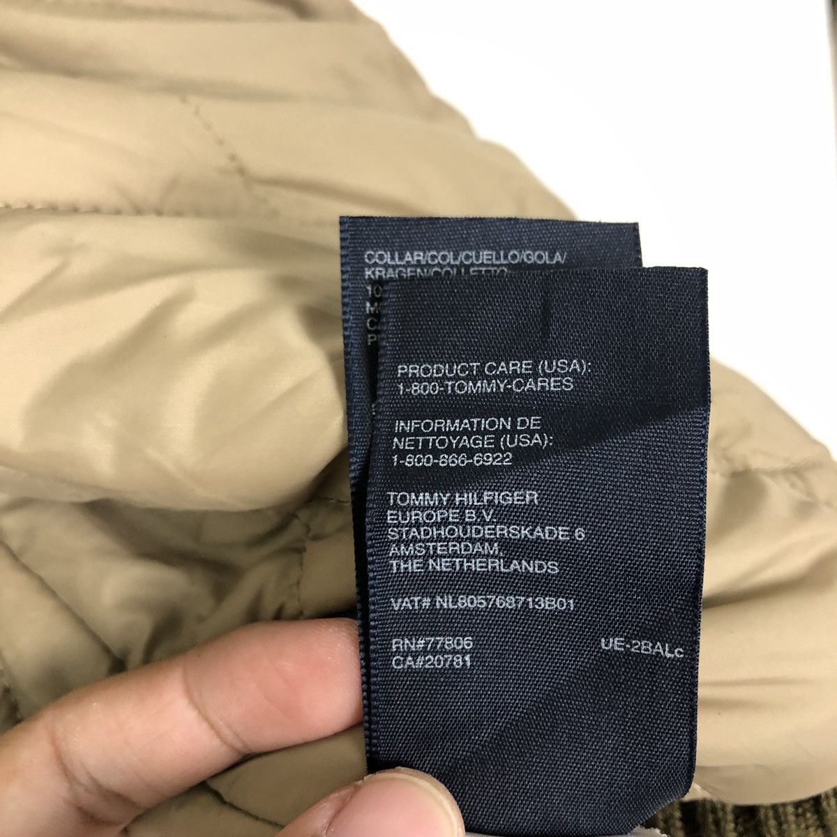 Japanese Brand 🔥CHORE BIKER JACKET PARACHUTE STYLE TOMMY HILFIGER Size US S / EU 44-46 / 1 - 17 Thumbnail