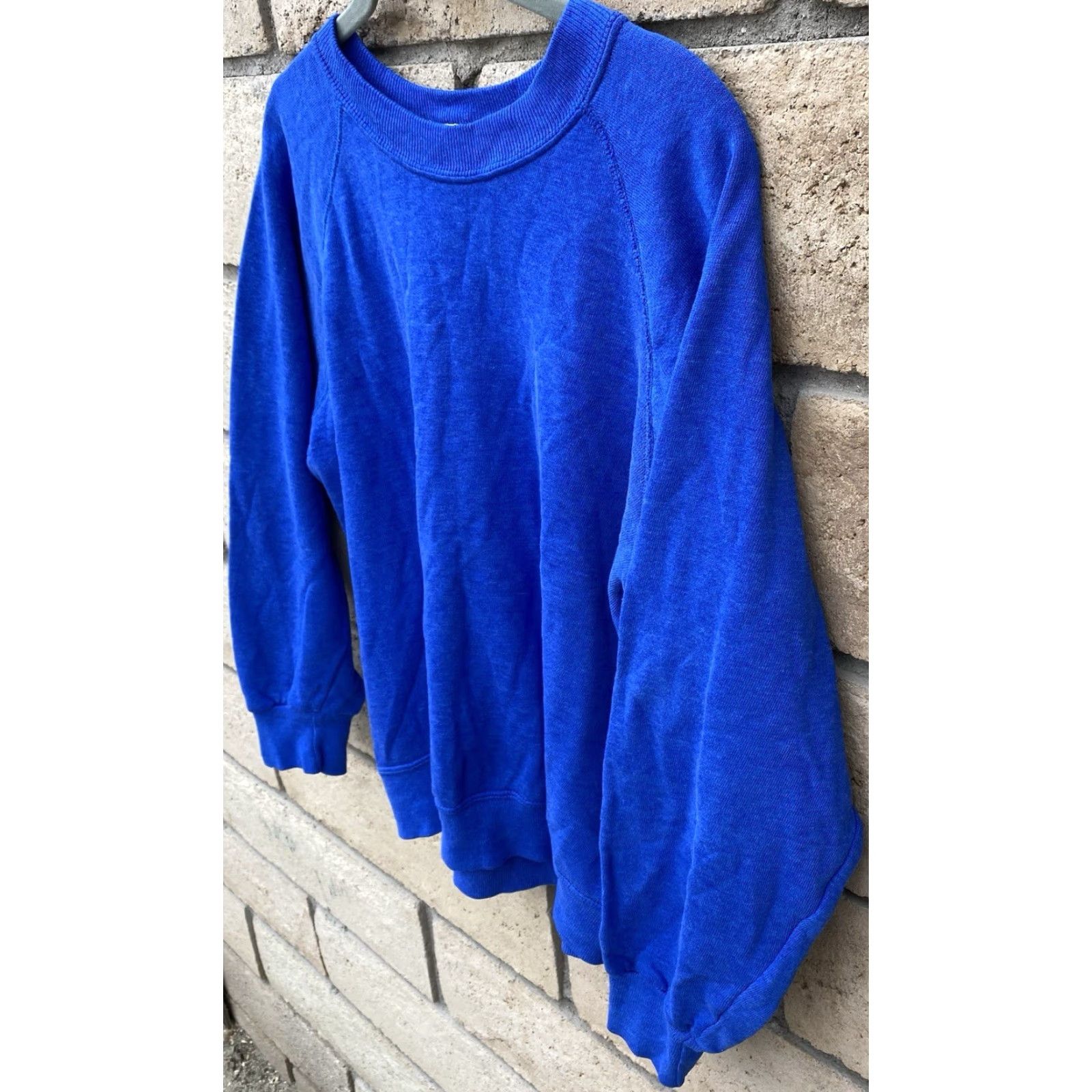 Gap VINTAGE Gap Sweatshirt Raglan Blue Cotton Blend L Men Pullover Jumper Shirt Grouped Keywords Size US L / EU 52-54 / 3 - 7 Thumbnail