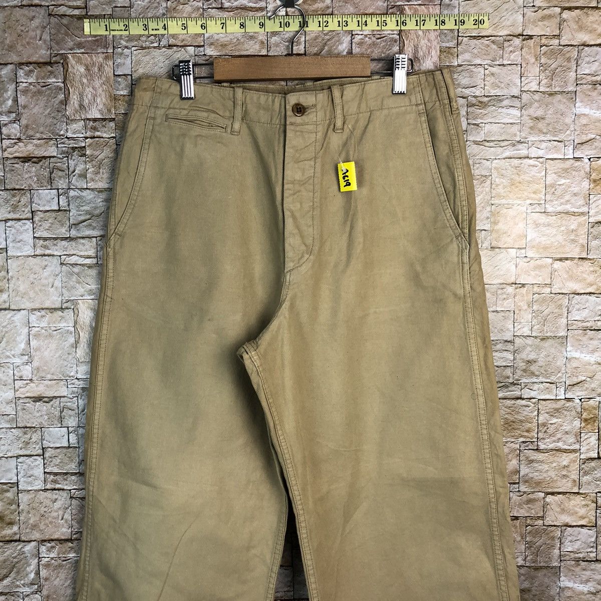 Schott Schott Brown vintage cargo Pants #A619 Size US 32 / EU 48 - 5 Thumbnail