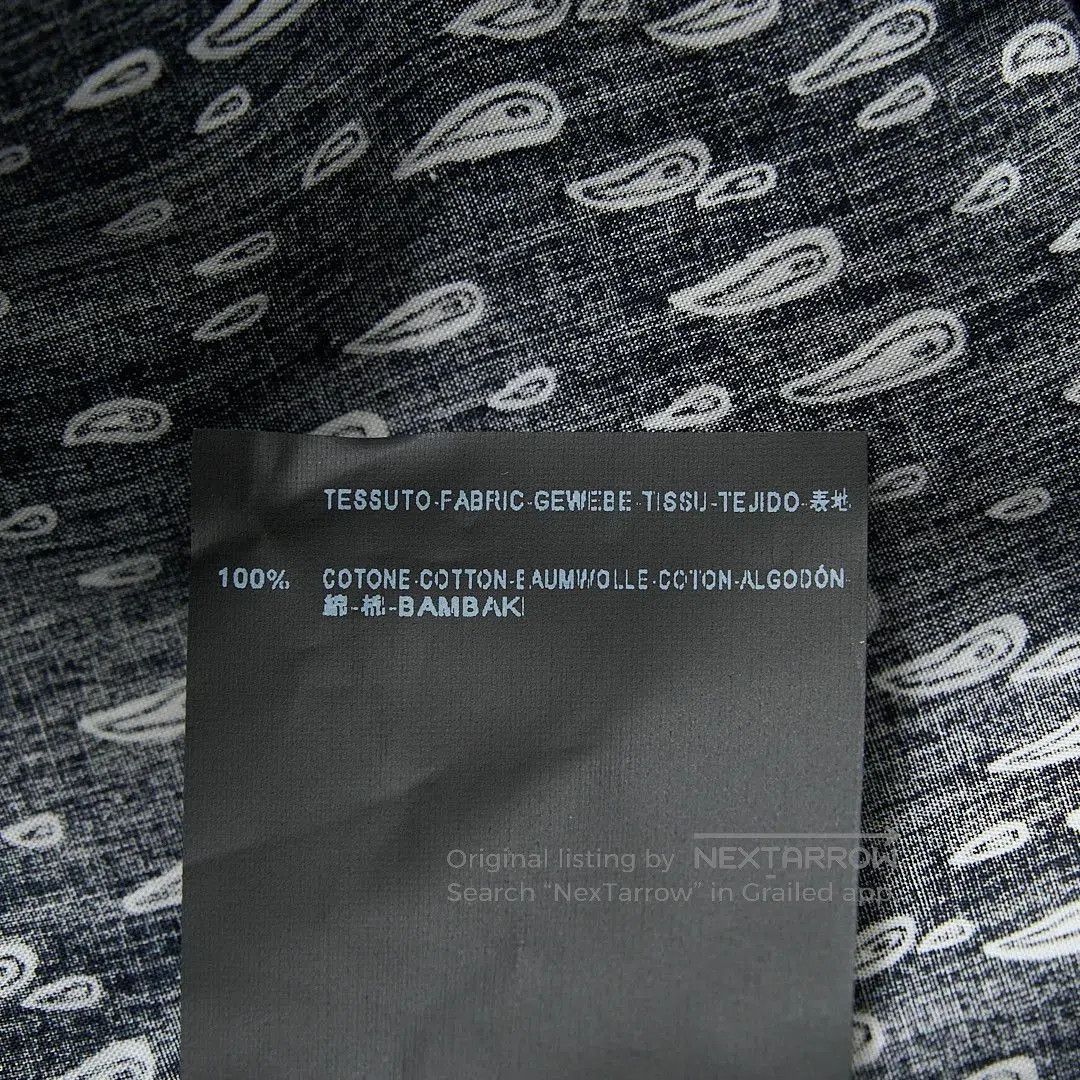 Saint Laurent Paris Saint Laurent Men's Teardrop Pattern Shirt. Size US M / EU 48-50 / 2 - 8 Thumbnail