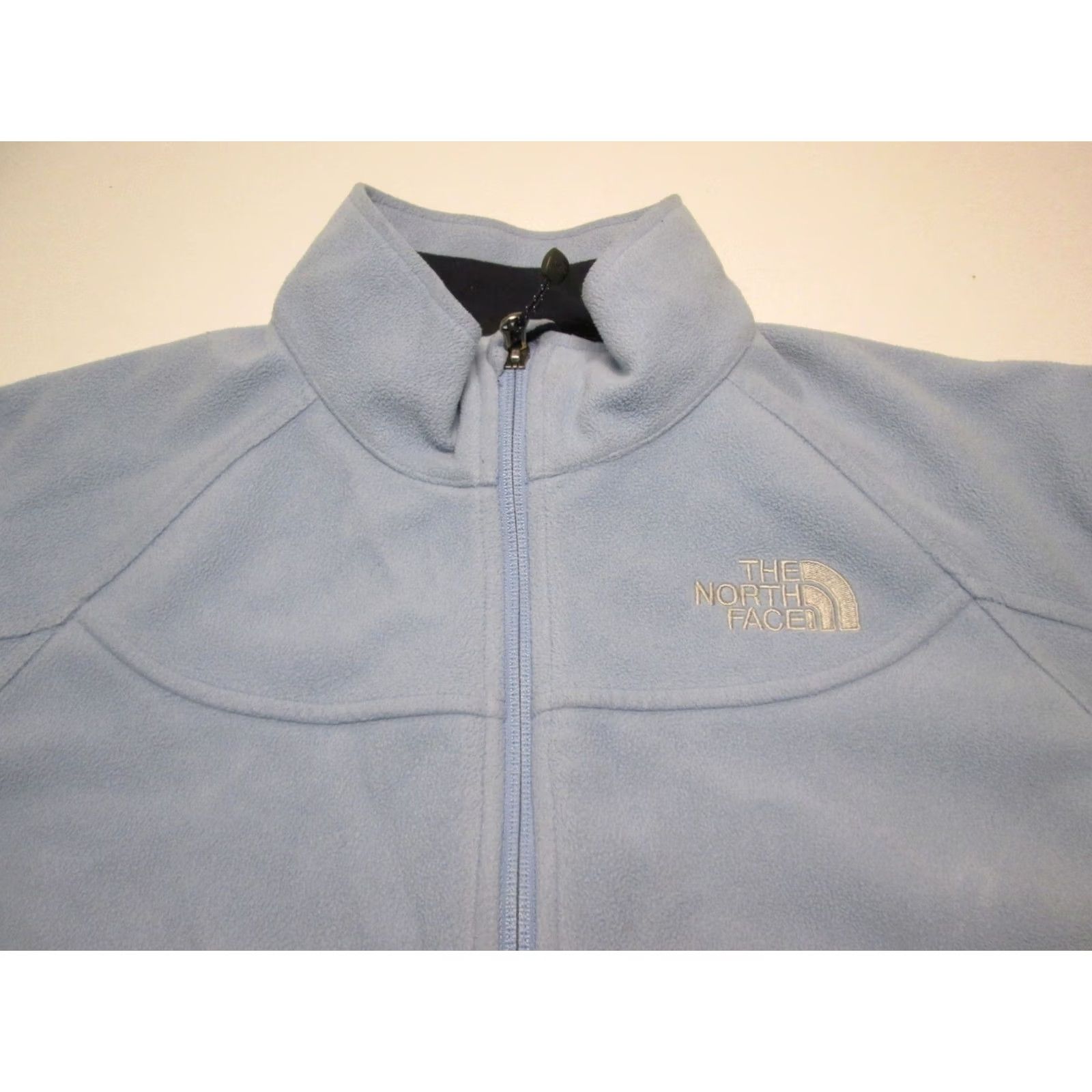 The North Face The North Face Womens Windbreaker Jacket M Dusty Blue Zip Pockets Solid Wind Wall Outerwear - Womens Jacket Size M / US 6-8 / IT 42-44 - 4 Thumbnail