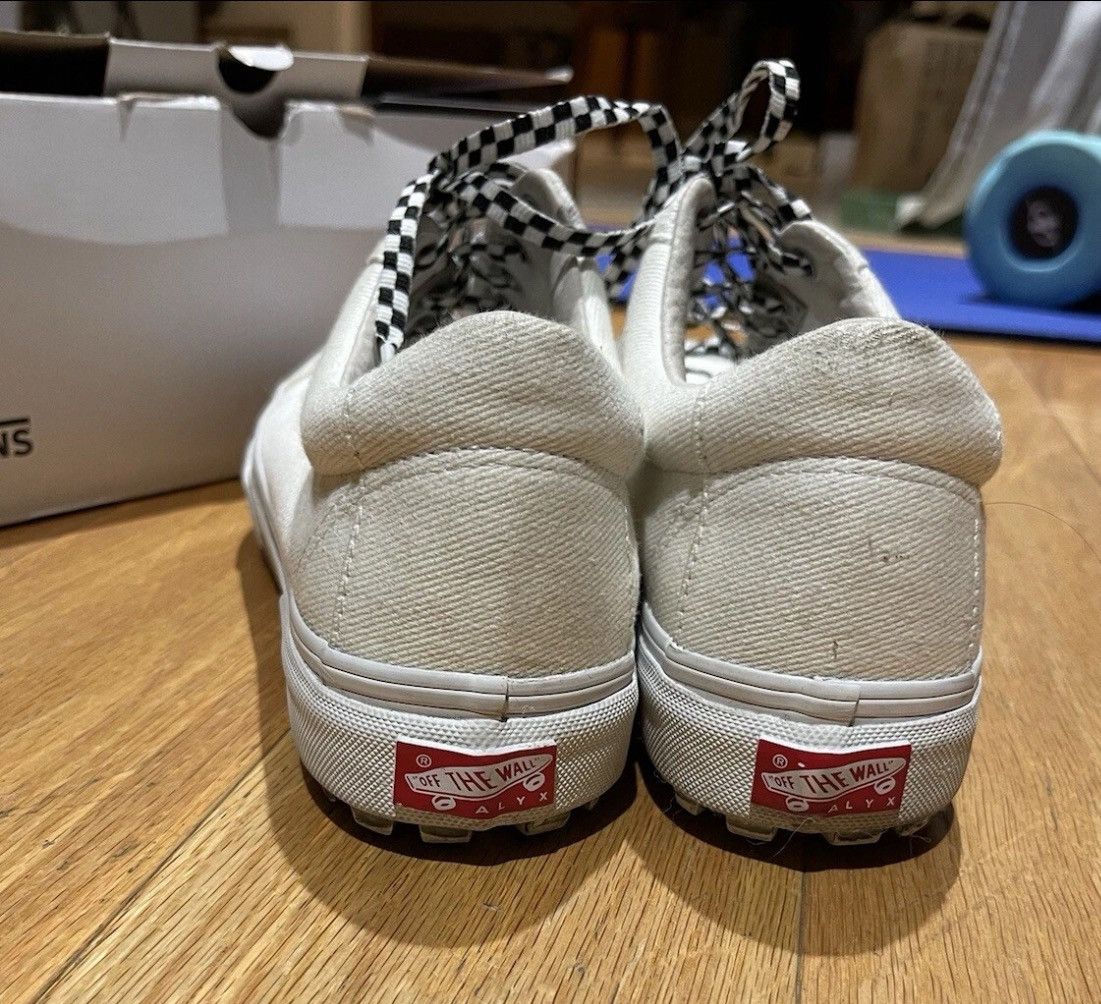 Vans alyx style 29 lx white size 9.5 worn twice