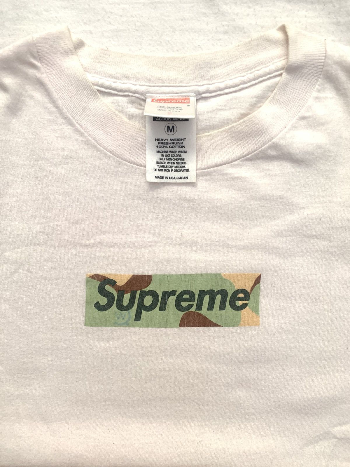 Supreme × Wtaps 1998 Supreme WTAPS Box Logo Tee Size US M / EU 48-50 / 2 - 1 Thumbnail