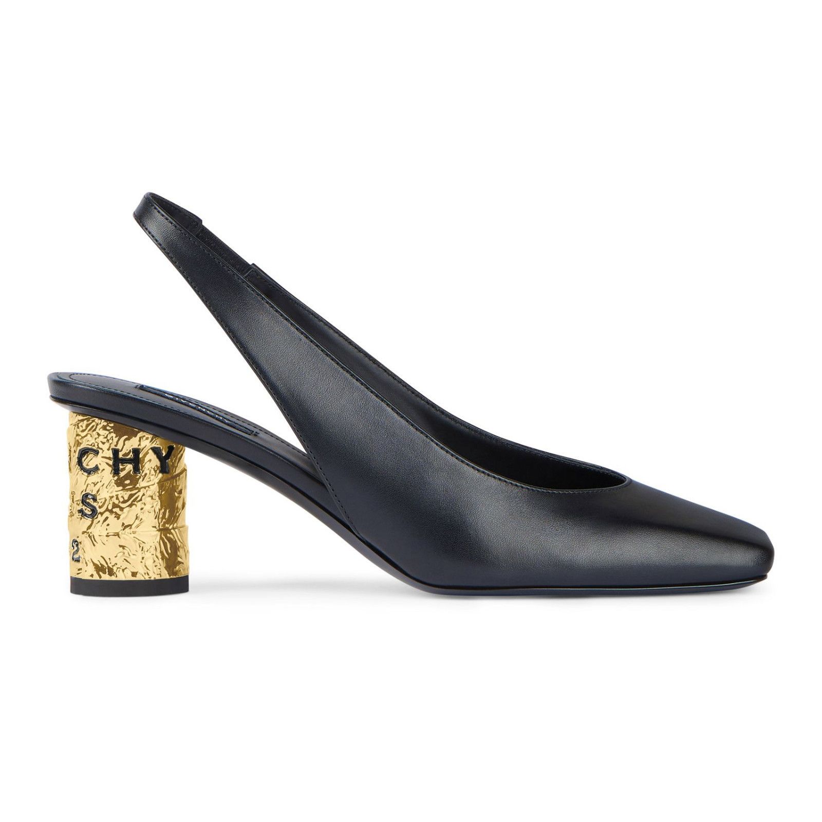 GIVENCHY Black 65mm Tape Pumps New & Authentic (Women's size