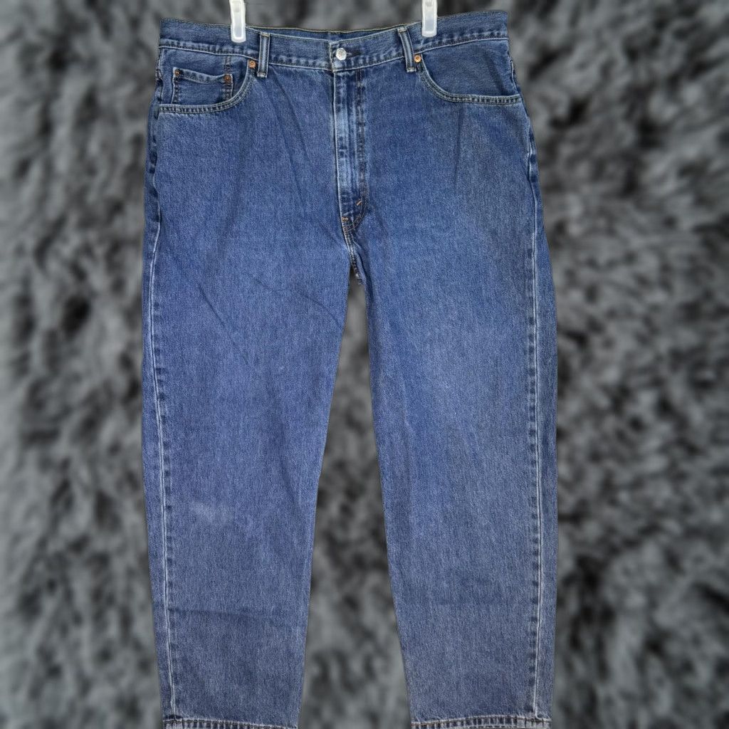 Levi's Levi's 550 Jeans Mens 42x32 Blue Relaxed Fit Tapered Leg Denim High Rise Classic Size US 42 / EU 58 - 1 Thumbnail