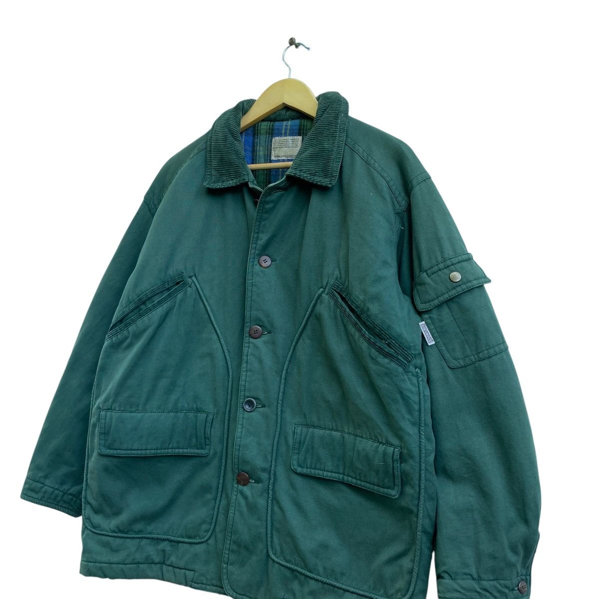 Hunter × L.L. Bean × Vintage 💥Vintage Japanese Brand Heavy Cotton Workwear Hunting Jacket Size US M / EU 48-50 / 2 - 3 Thumbnail