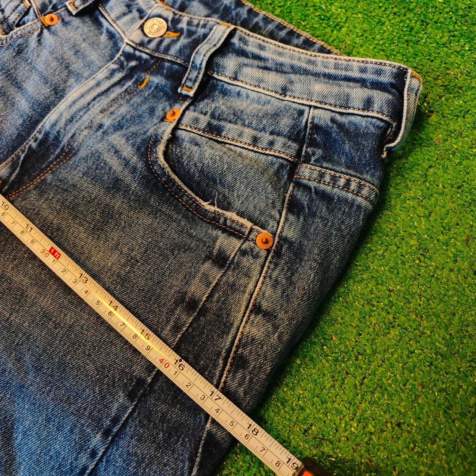 Diesel Diesel Jeans Womens 25 Blue straight zip fly high rise Size 25" / US 0 / IT 36 - 9 Thumbnail