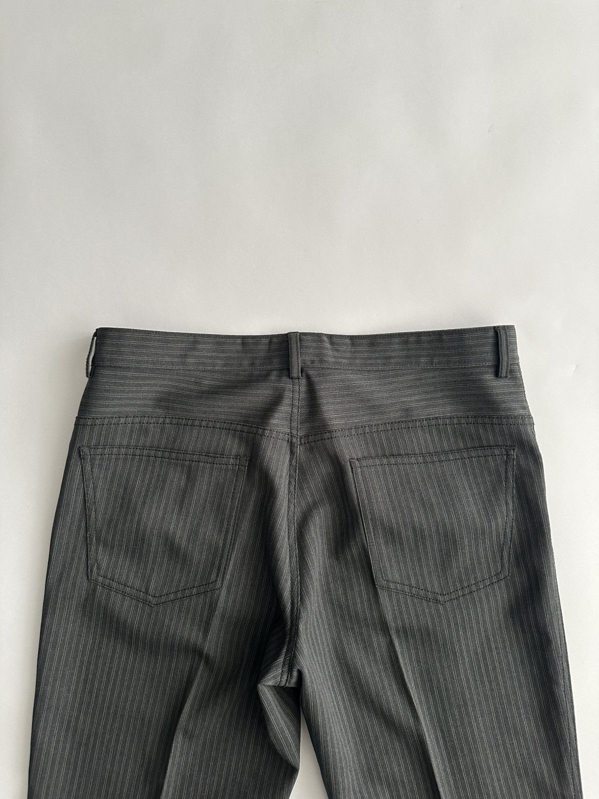 Prada Prada Early 2000’s 5 Pocket Striped Wool Pants Size US 32 / EU 48 - 7 Thumbnail