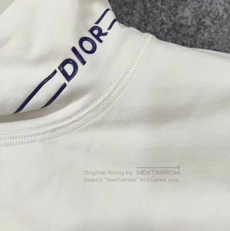 Dior Dior White Long Sleeve Men's Pullover . Size US L / EU 52-54 / 3 - 3 Thumbnail