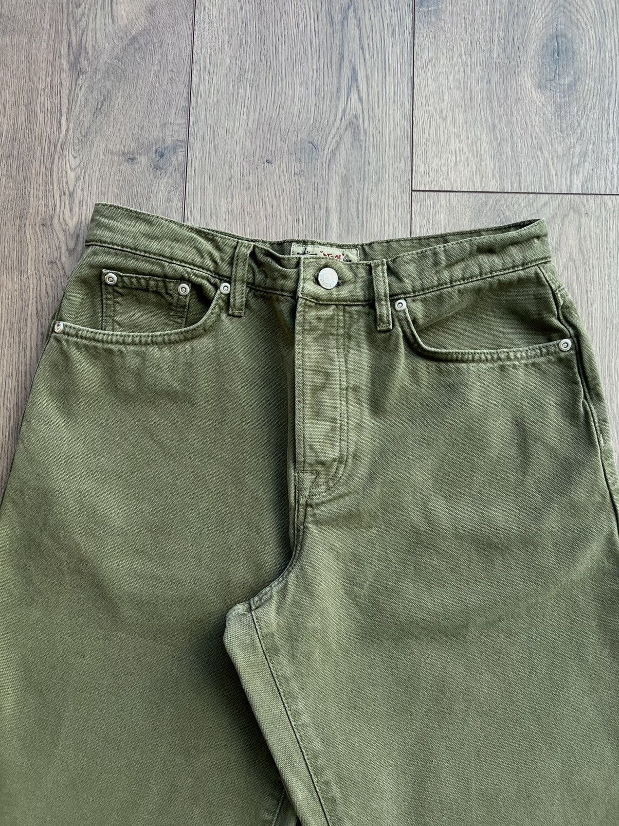 Stussy Stussy Big Ol Jean Olive Green 28 Size US 28 / EU 44 - 3 Thumbnail