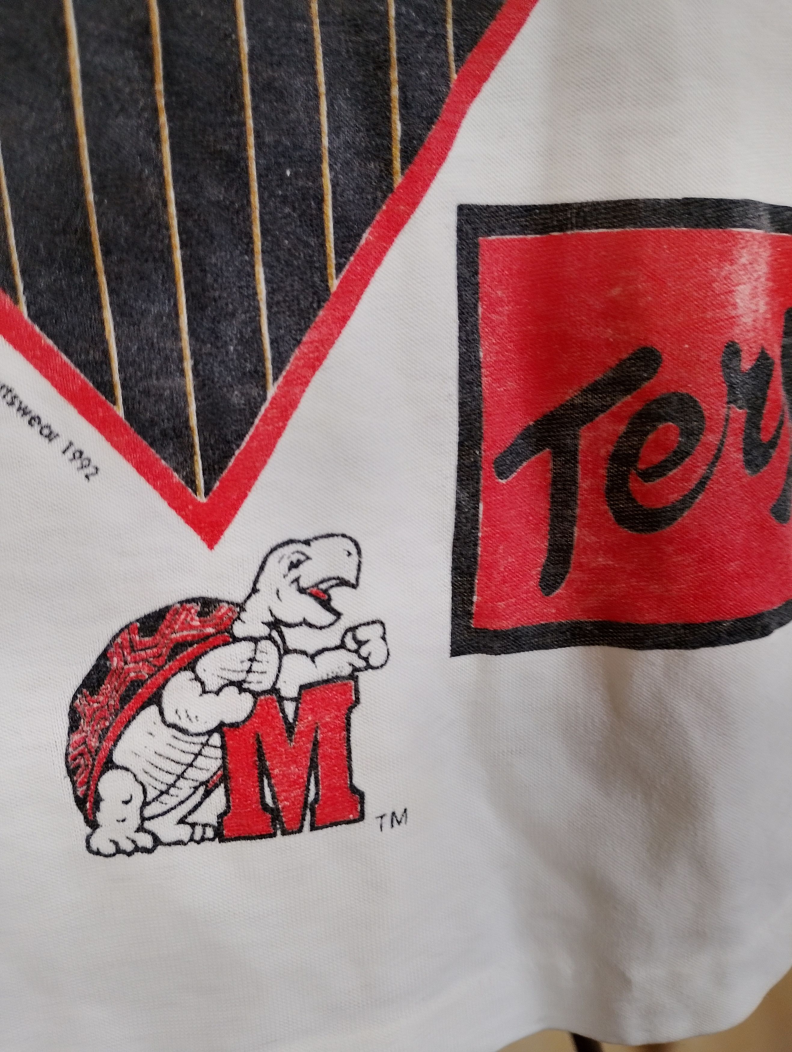 Vintage University Of Maryland Terrapins Vintage 1992 t-shirt sz L Size US L / EU 52-54 / 3 - 5 Thumbnail