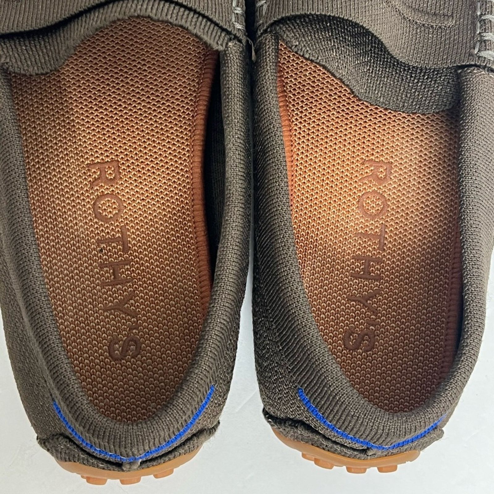 Rothy's NEW Rothys Driving Loafer Mens 8.5 Brown Herringbone Slip On Size US 8.5 / EU 41-42 - 9 Thumbnail