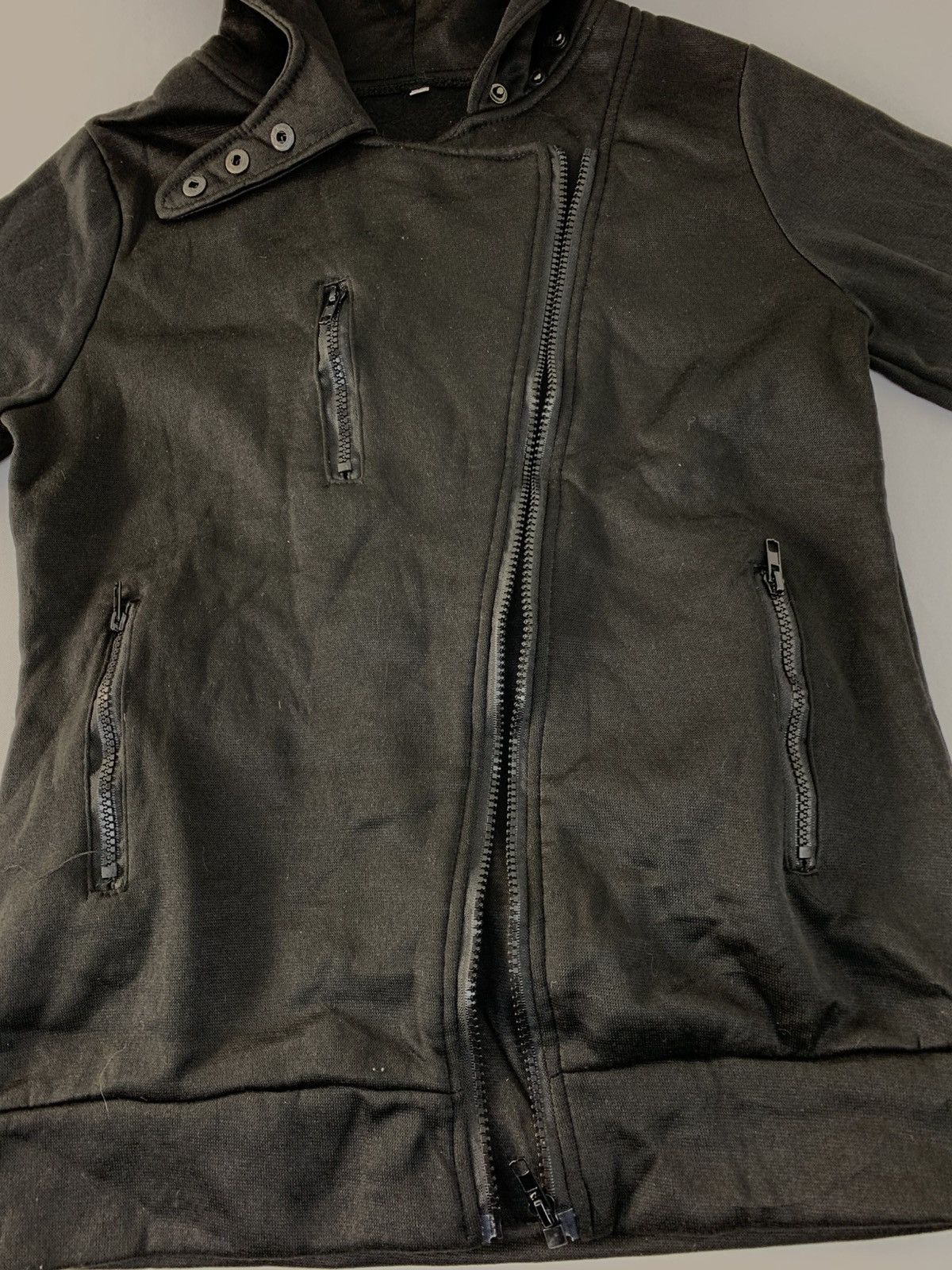 Other 90s Japanese Brand Hooded Pull Over Jacket Plain Design Size S / US 4 / IT 40 - 2 Thumbnail