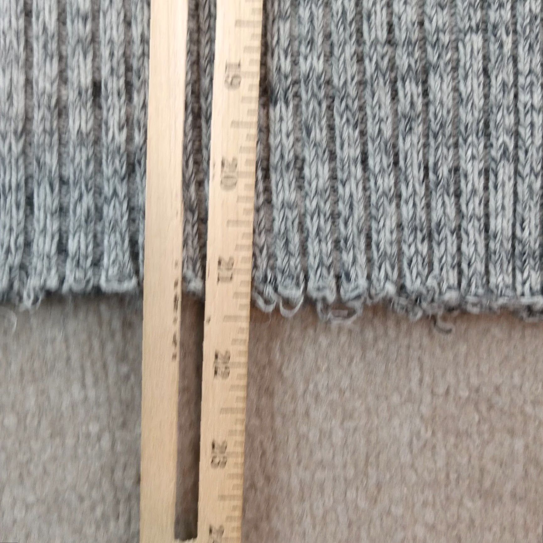 Vintage Eastside Westside Women's Large Gray Long Sleeve Mock Neck Knit Pullover Sweater Size L / US 10 / IT 46 - 3 Thumbnail