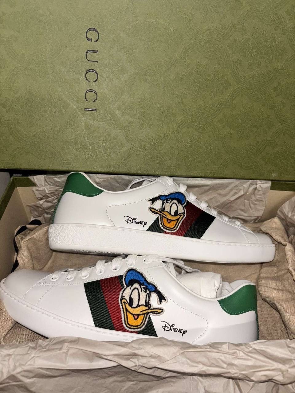 Gucci Gucci ace x Disney Donald Duck Size US 6.5 / EU 39-40 - 2 Thumbnail