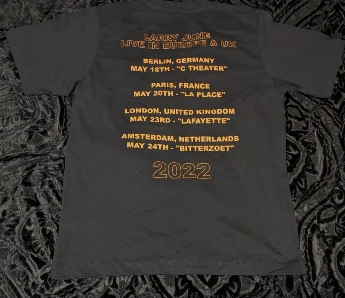 Designer LARRY JUNE MIDNIGHT ORGANIC Tee XS Fits A Men’s Medium Size US XS / EU 42 / 0 - 1 Thumbnail