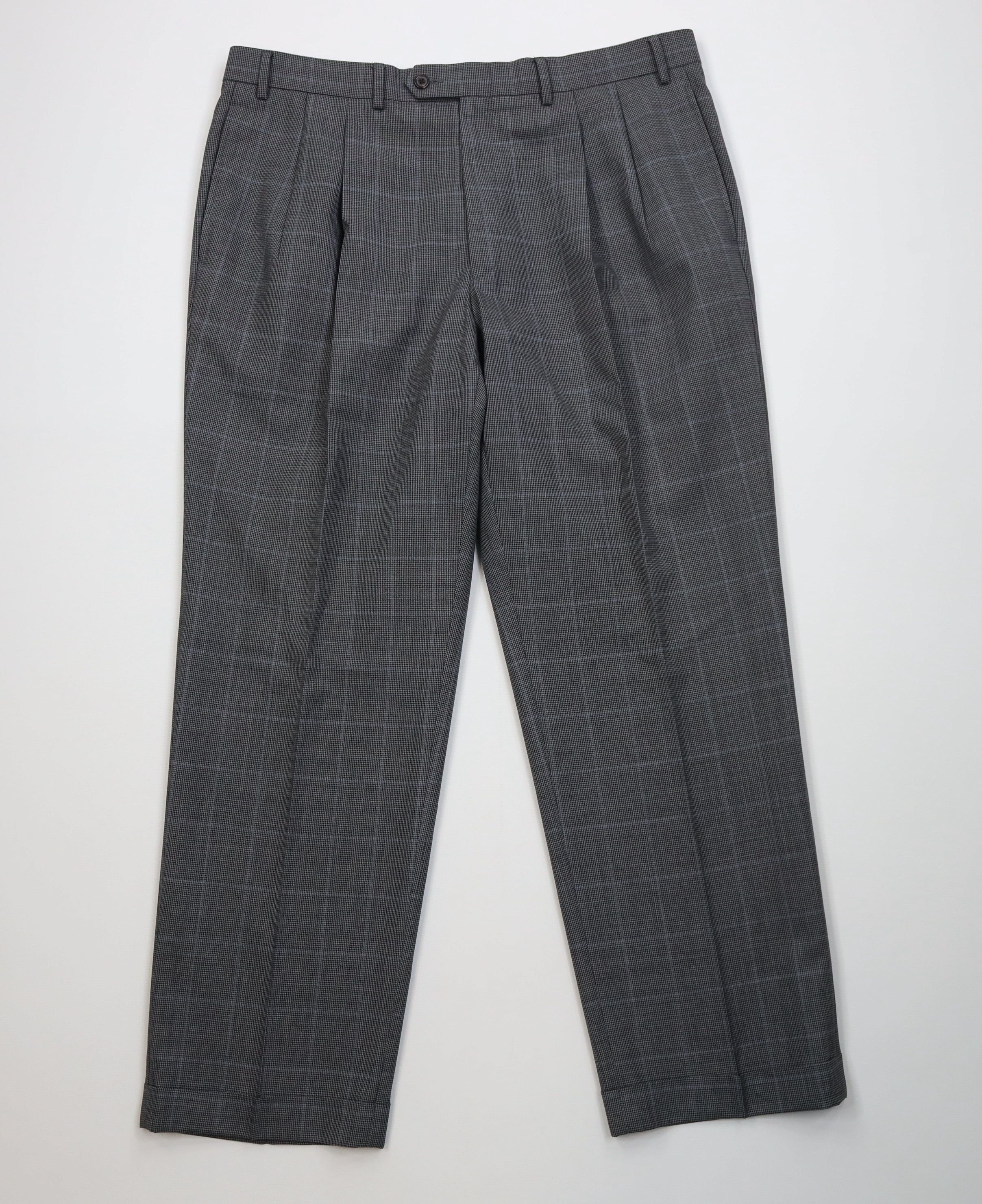 Polo Ralph Lauren Vintage Ralph Lauren Wide Leg Chino Pants Houndstooth Size US 38 / EU 54 - 1 Thumbnail