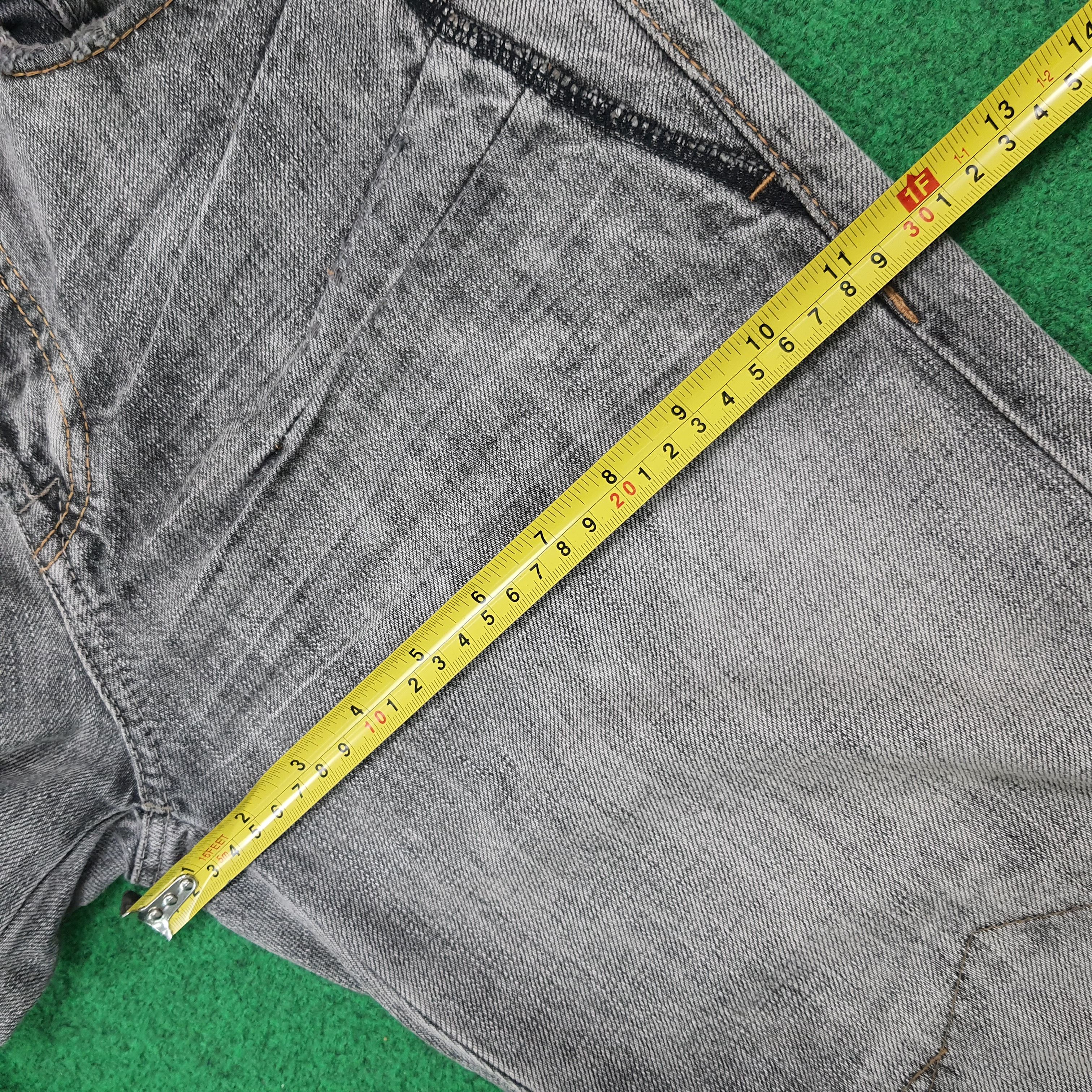 Marithe + Francois Girbaud Vintage Marithe Francois Girbuid Grey Baggy Jeans C280N19 Size US 29 - 15 Thumbnail