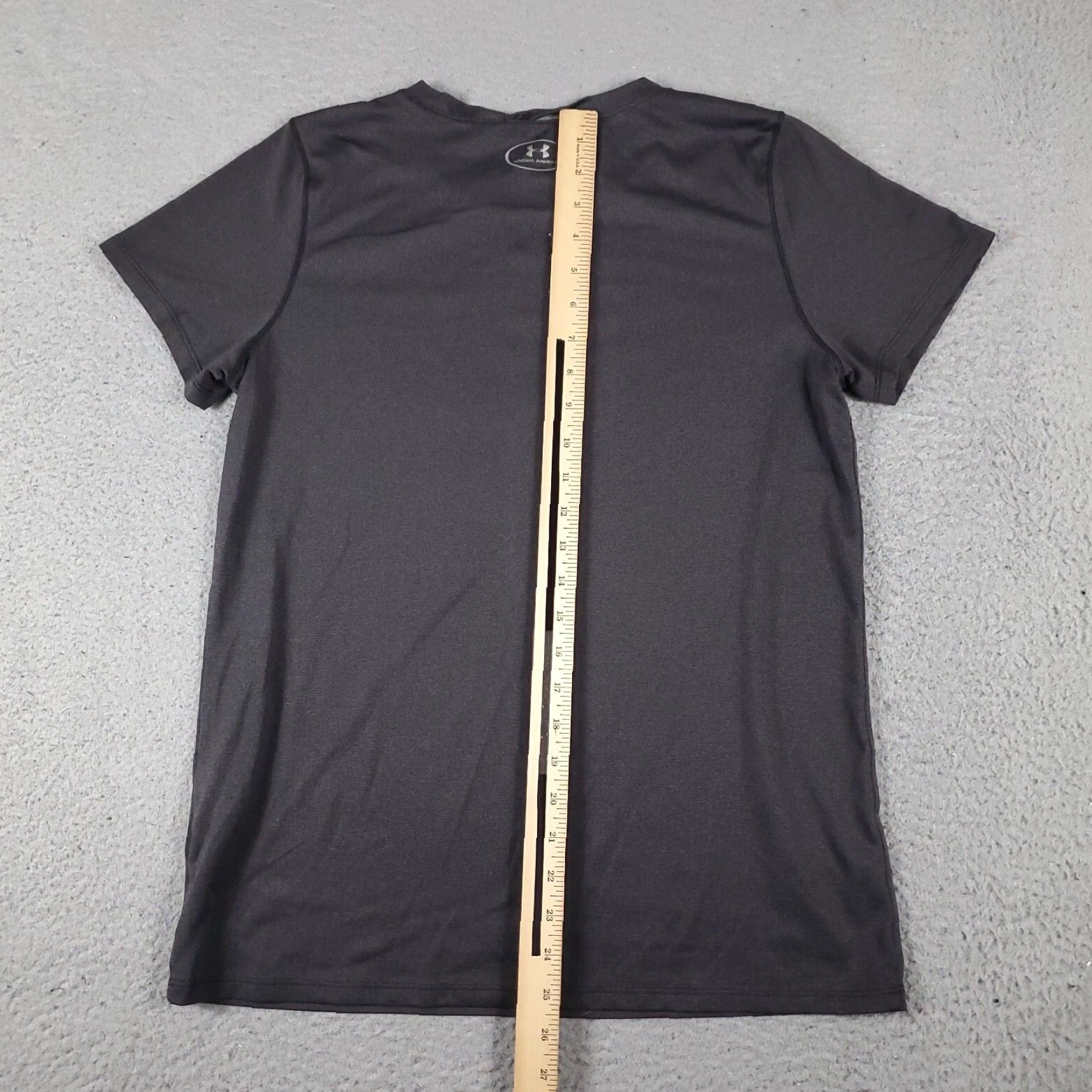 Under Armour Under Armour T Shirt Womens Medium Gray Short Sleeve Crew Neck Pullover Logo Basic Modern All Seasons Size M / US 6-8 / IT 42-44 - 3 Thumbnail