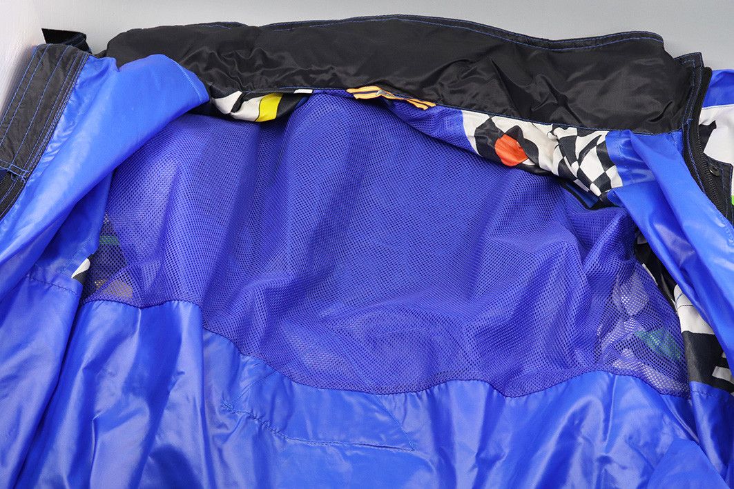 K-Way Vintage K-Way Ski Windbreaker Jacket 90s Racing Team L Size US L / EU 52-54 / 3 - 7 Thumbnail