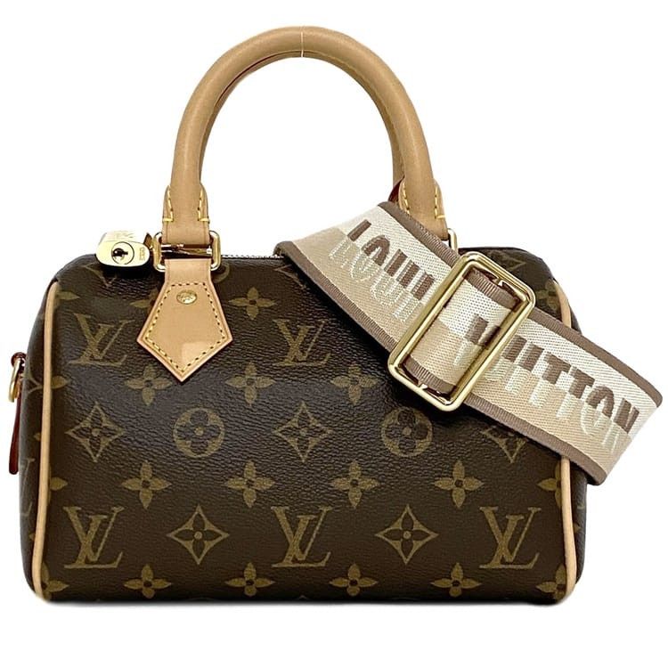 Louis Vuitton LOUIS VUITTON Mini Bag Brown Cotton Size ONE SIZE - 1 Thumbnail