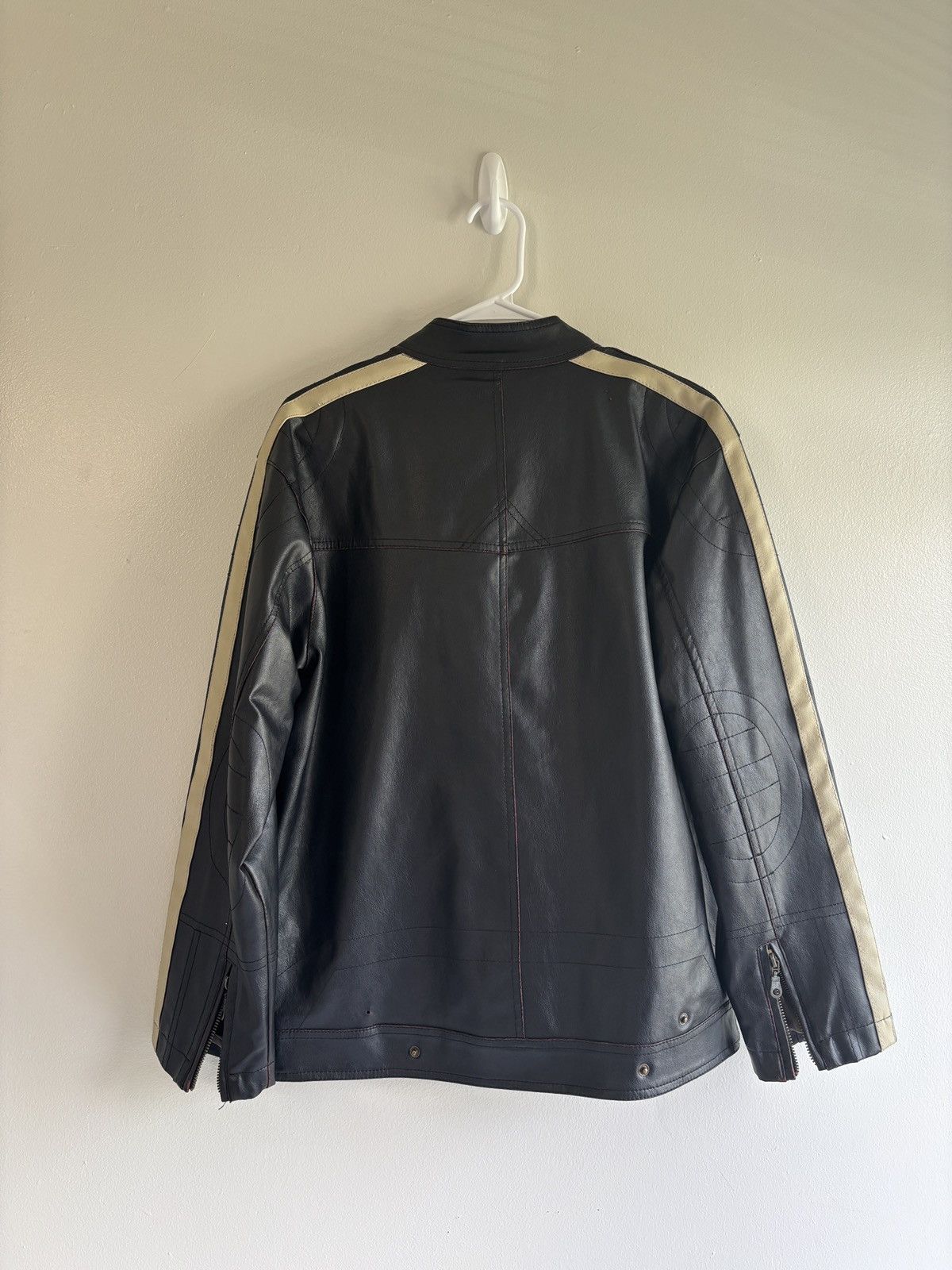 Other Leather Racing Moto Jacket, Military Apparel Size US M / EU 48-50 / 2 - 4 Thumbnail