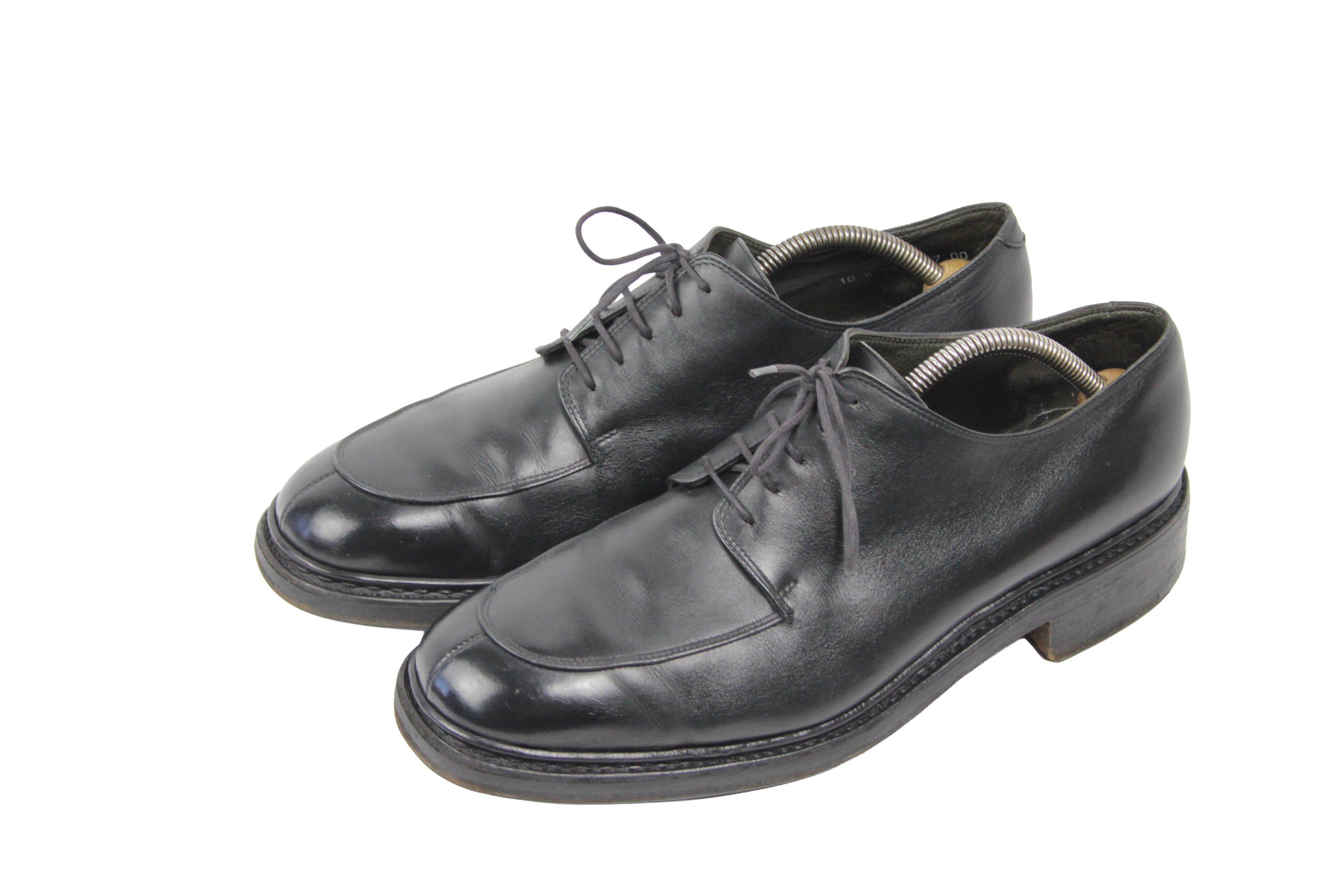 Paraboot 00S Avignon Split Toe Leather Derby Vintage France Size US 11 / EU 44 - 3 Thumbnail