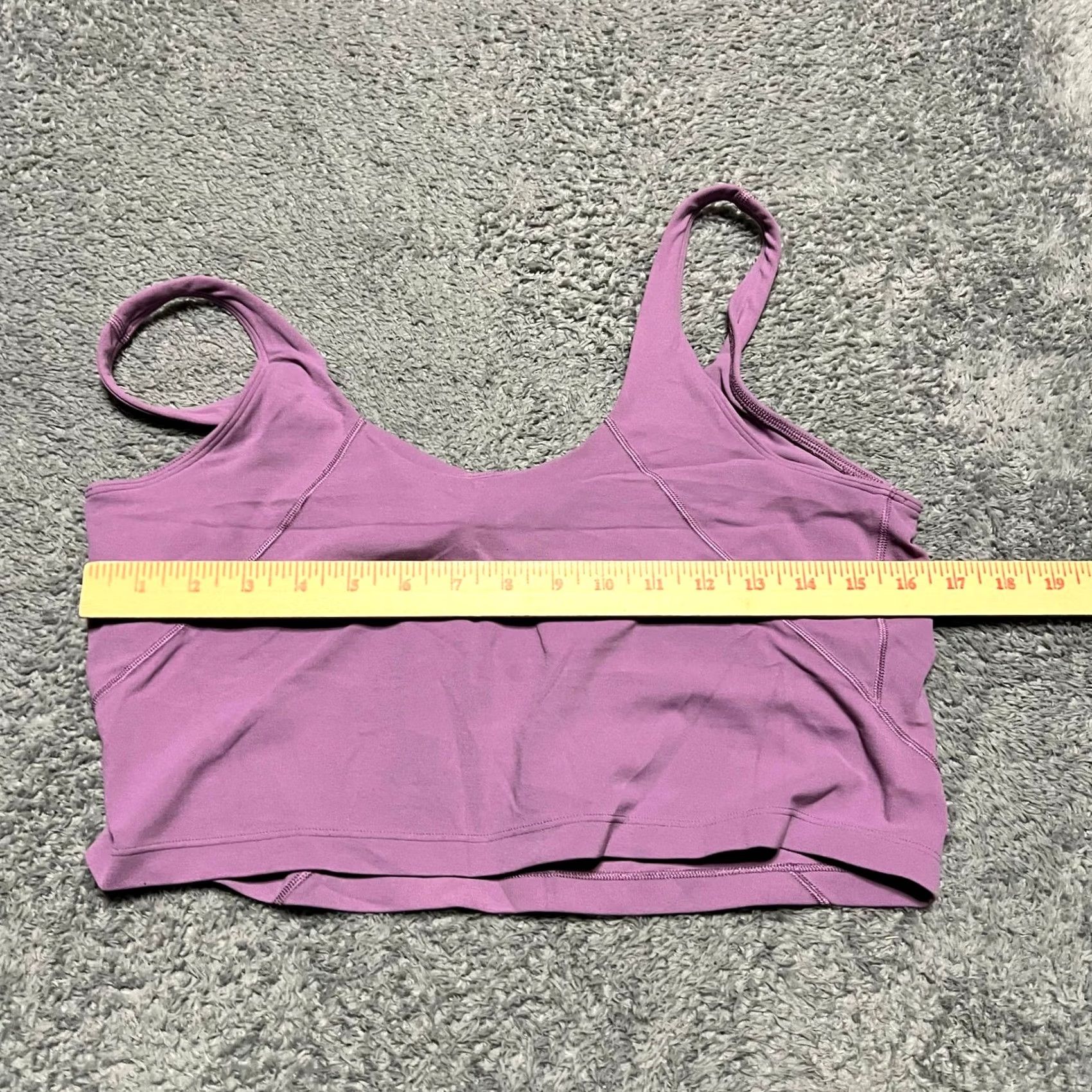 Lululemon Lululemon Top L Pink Sports Bra Align Tank Crop Womens Yoga Athletic Size L / US 10 / IT 46 - 5 Thumbnail