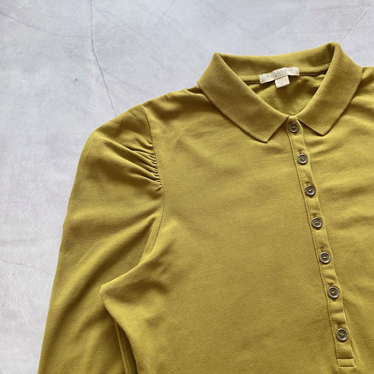 Burberry Vintage Burberry Brit Small Embroidered Logo Longsleeve Tee Size L / US 10 / IT 46 - 3 Thumbnail