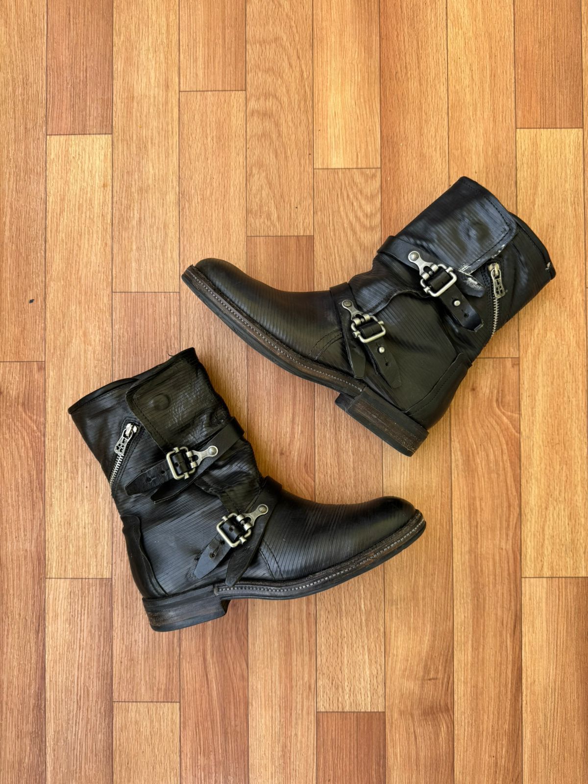 A.S.98 A.S 98 Rare Boots Buckle Strap Size US 7 / EU 40 - 3 Thumbnail