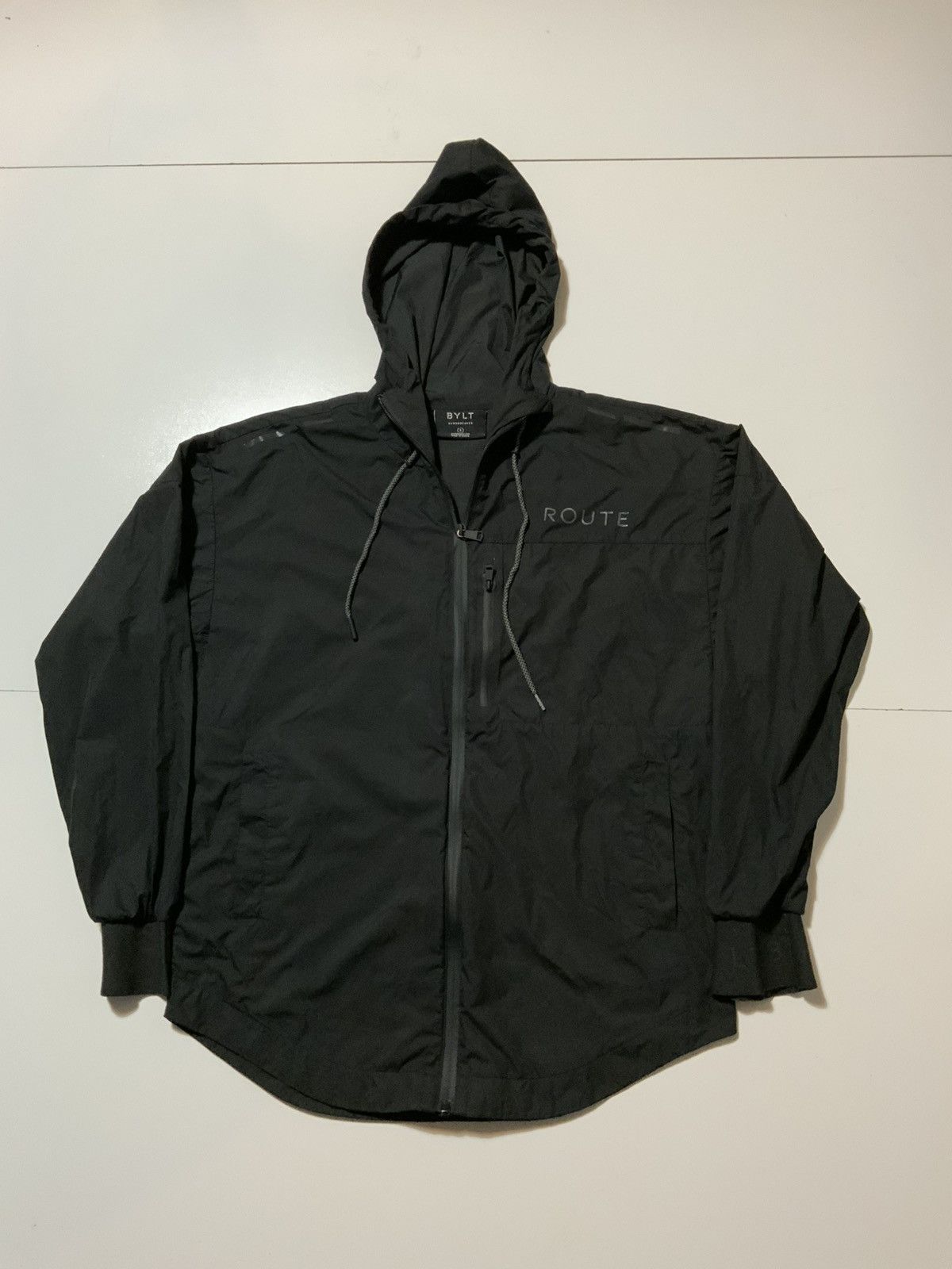 BYLT Premium Basics Bylt DawnBreaker Reflective Running Gym Zip Tech Jacket Size US S / EU 44-46 / 1 - 1 Thumbnail