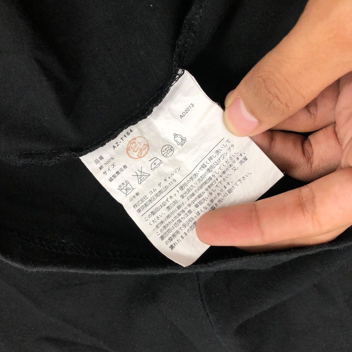 Comme des Garcons AD2013 Comme Des Garçons CDG Iconic Logo CDG Tshirt Size US L / EU 52-54 / 3 - 5 Thumbnail
