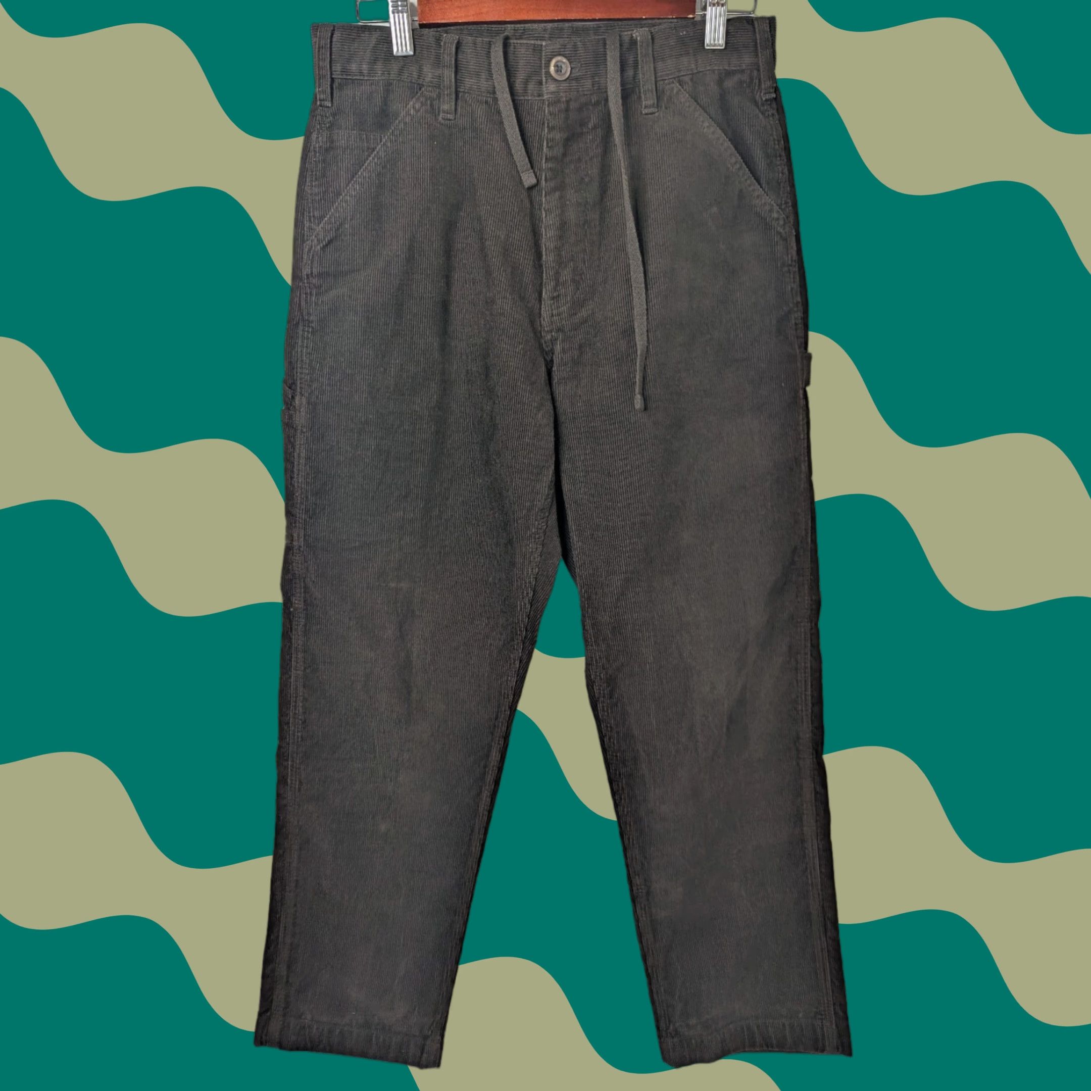 Uniqlo Uniqlo Utility Corduroy Work Pants Carpenter Men's Size Small Brown Straight Leg Size US 29 - 1 Thumbnail