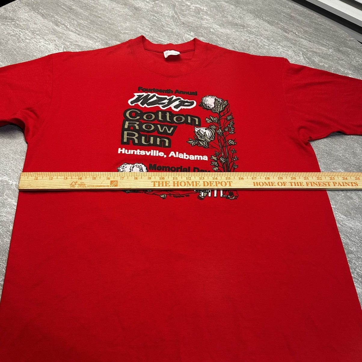 Vintage Vintage 90s Cotton Row Run Single Stitch Shirt Huntsville Size US XL / EU 56 / 4 - 6 Thumbnail