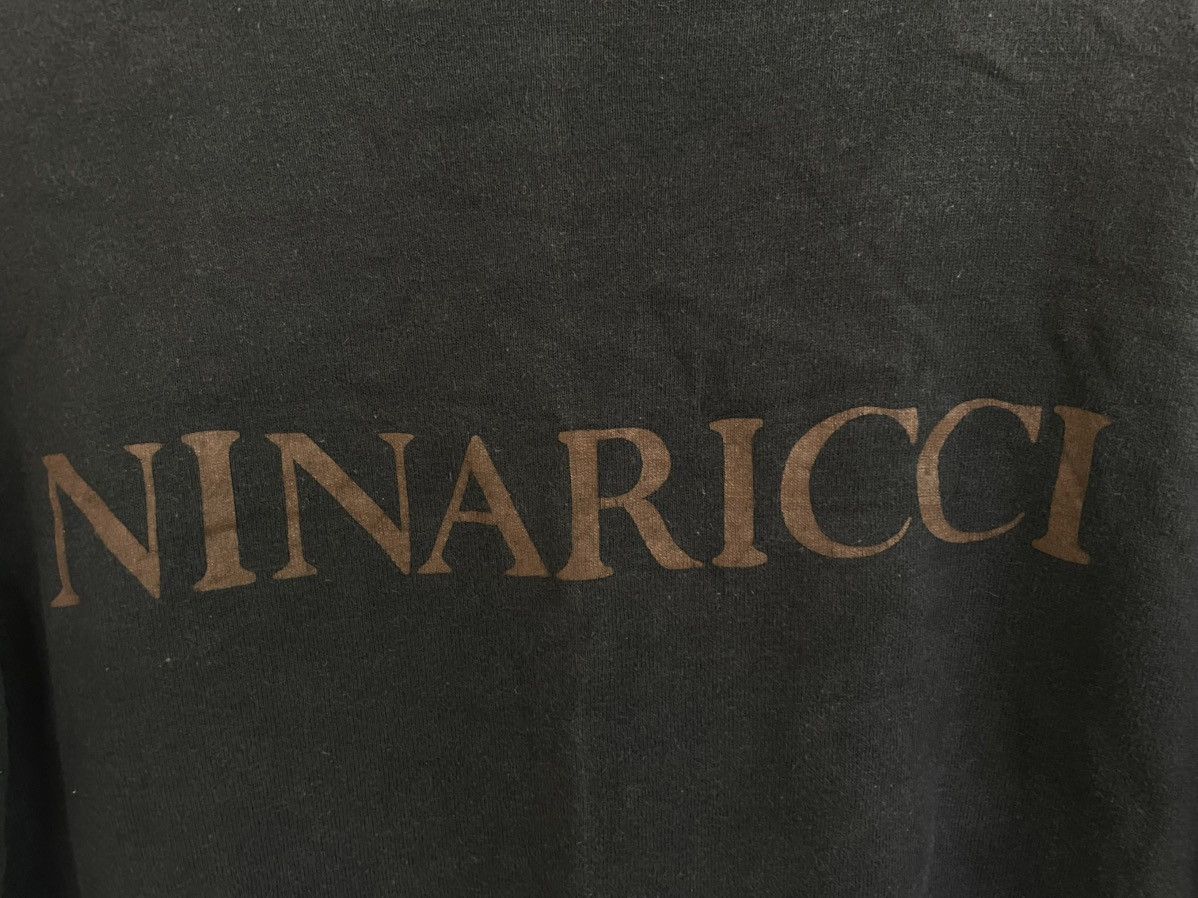 Japanese Brand Vintage Nina Ricci long sleeve t shirt Size US L / EU 52-54 / 3 - 3 Thumbnail