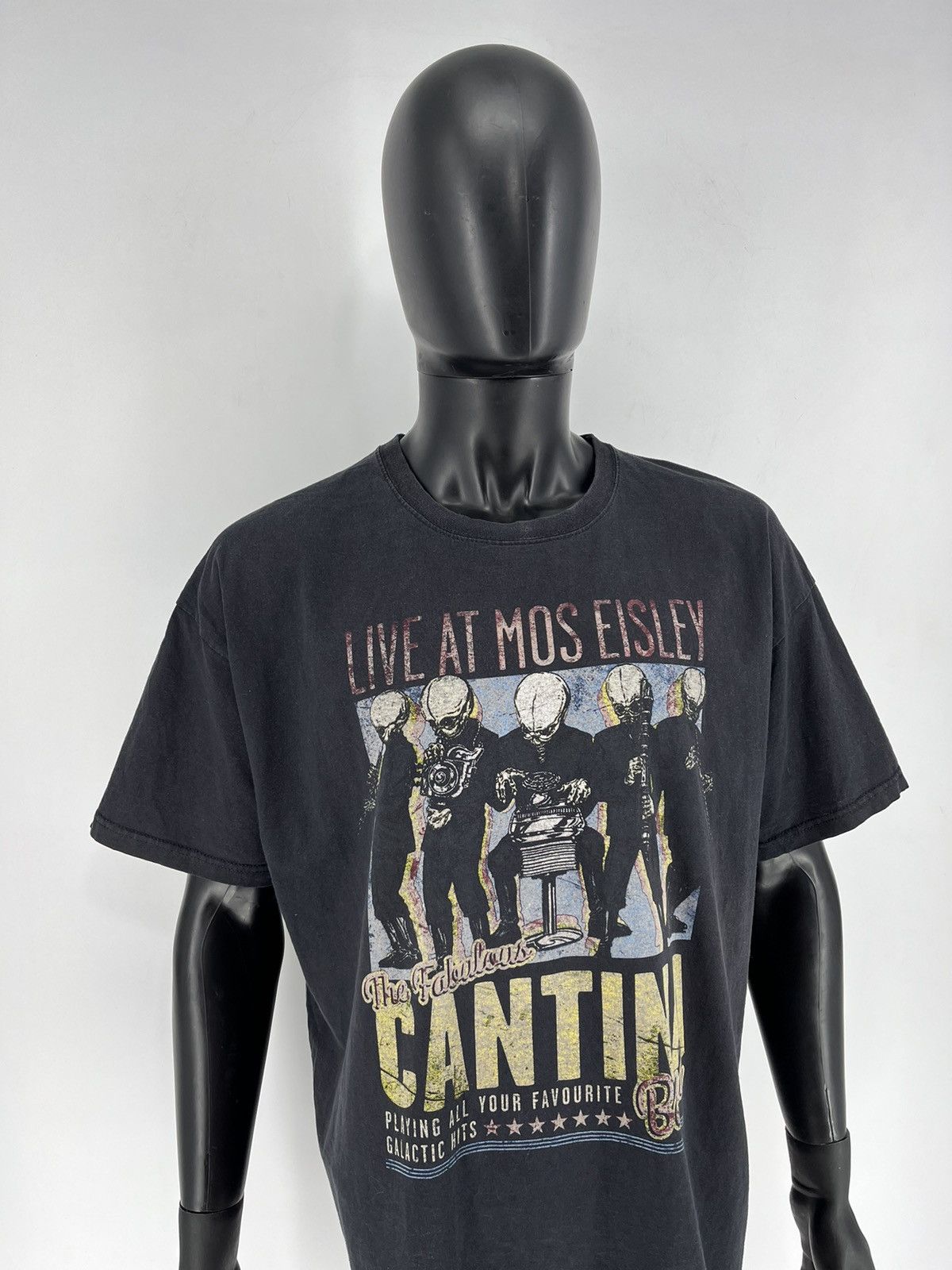 Star Wars Vintage Star Wars Cantina Band Live At Mos Eisley Tour Tee Size US XXL / EU 58 / 5 - 3 Thumbnail