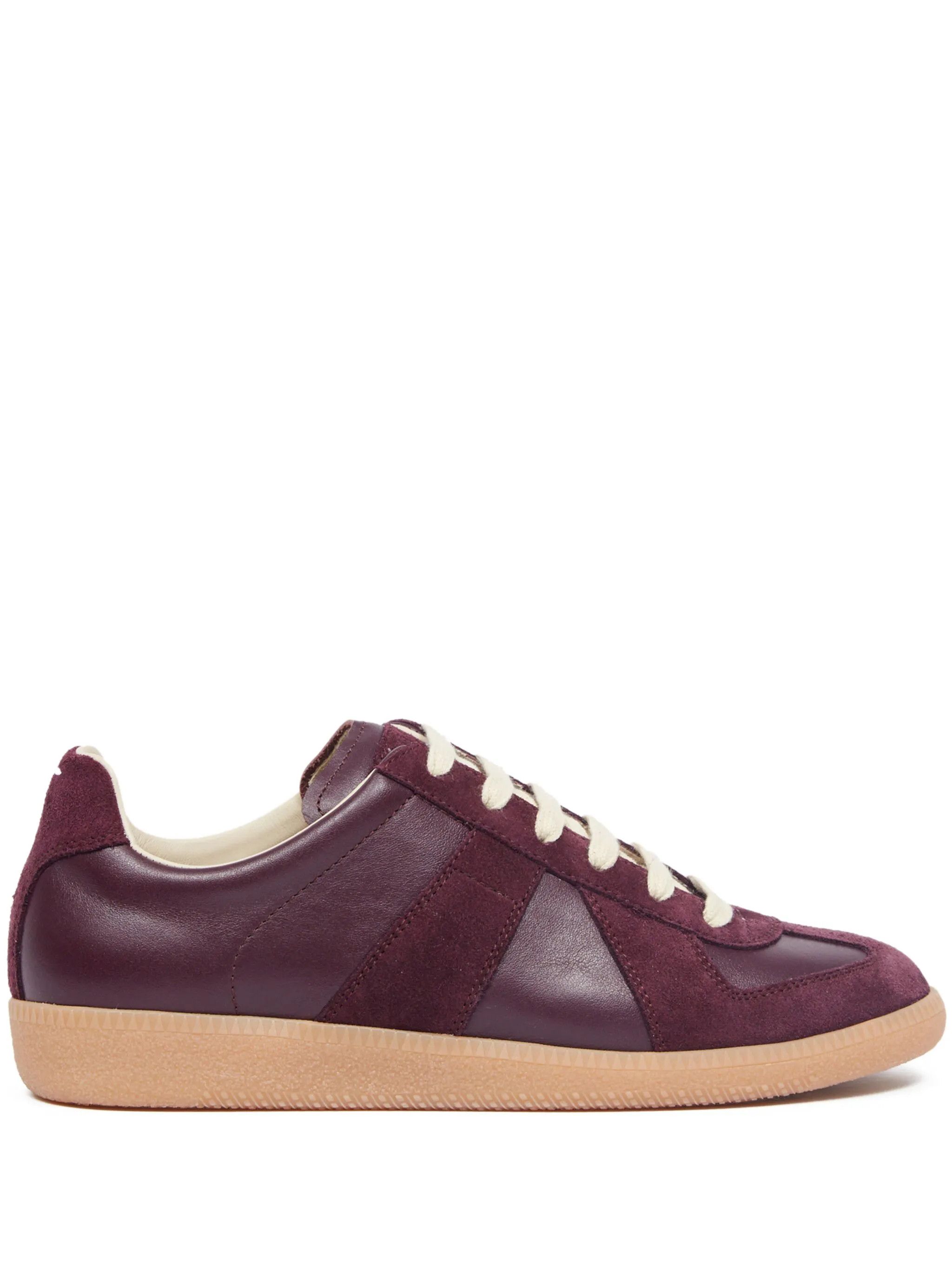 o1w1db10725 Replica Low-Top Sneakers in Bordeaux