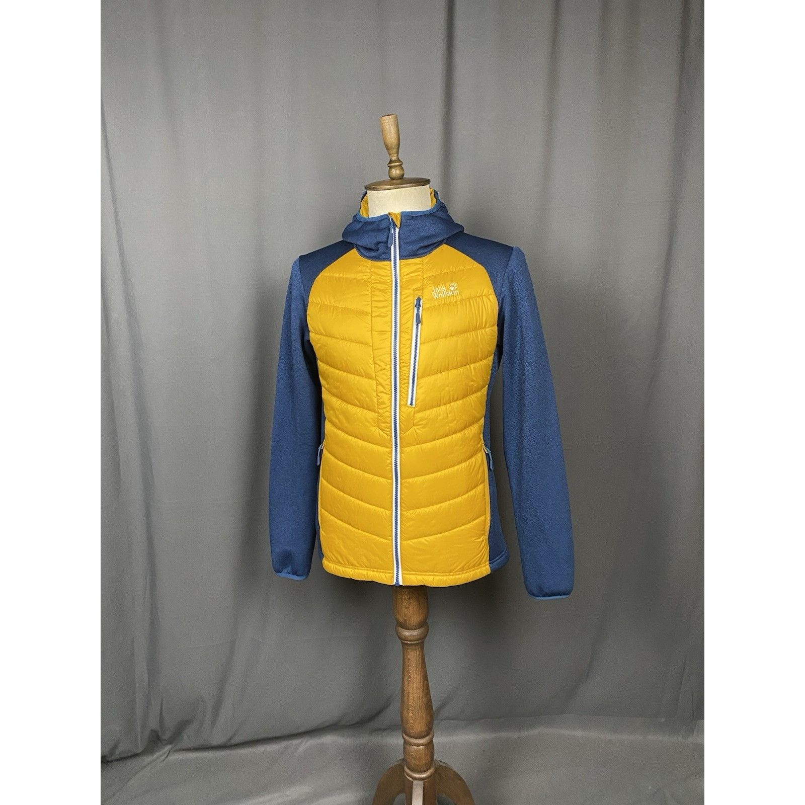 Jack Wolfskin Jack Wolfskin Skyland Crossing Men's Yellow Blue Hybrid Hood Size US M / EU 48-50 / 2 - 2 Thumbnail