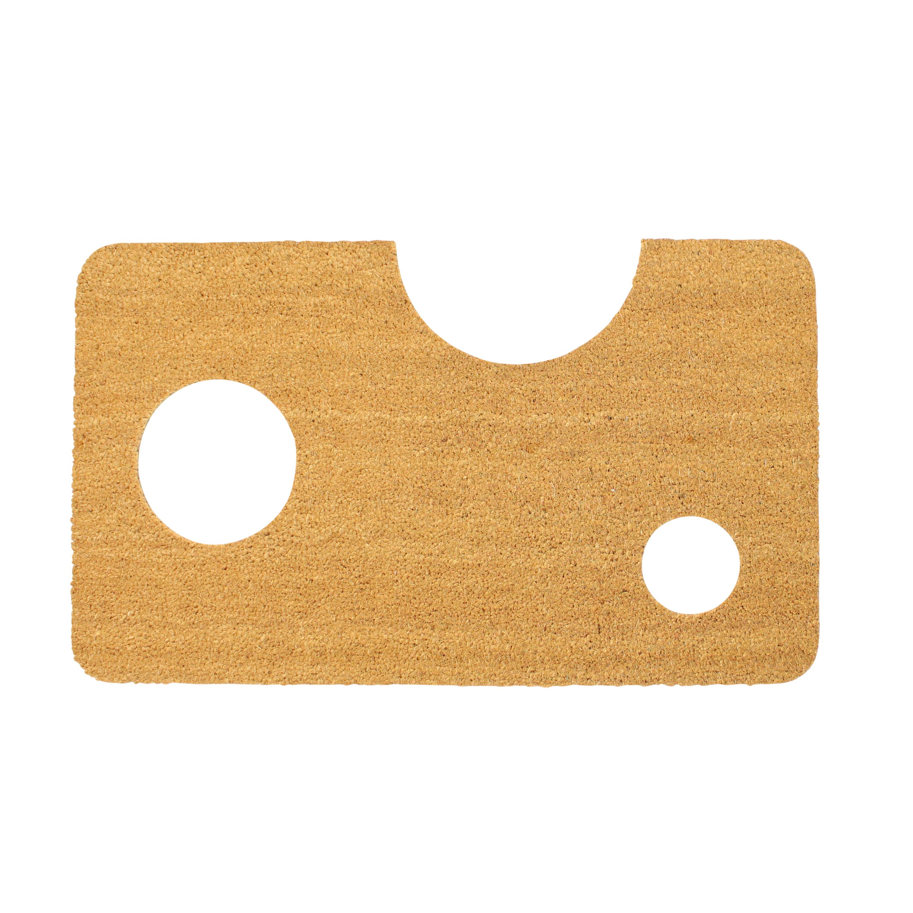 image of Off White Brown Doormat Size Os, Men's