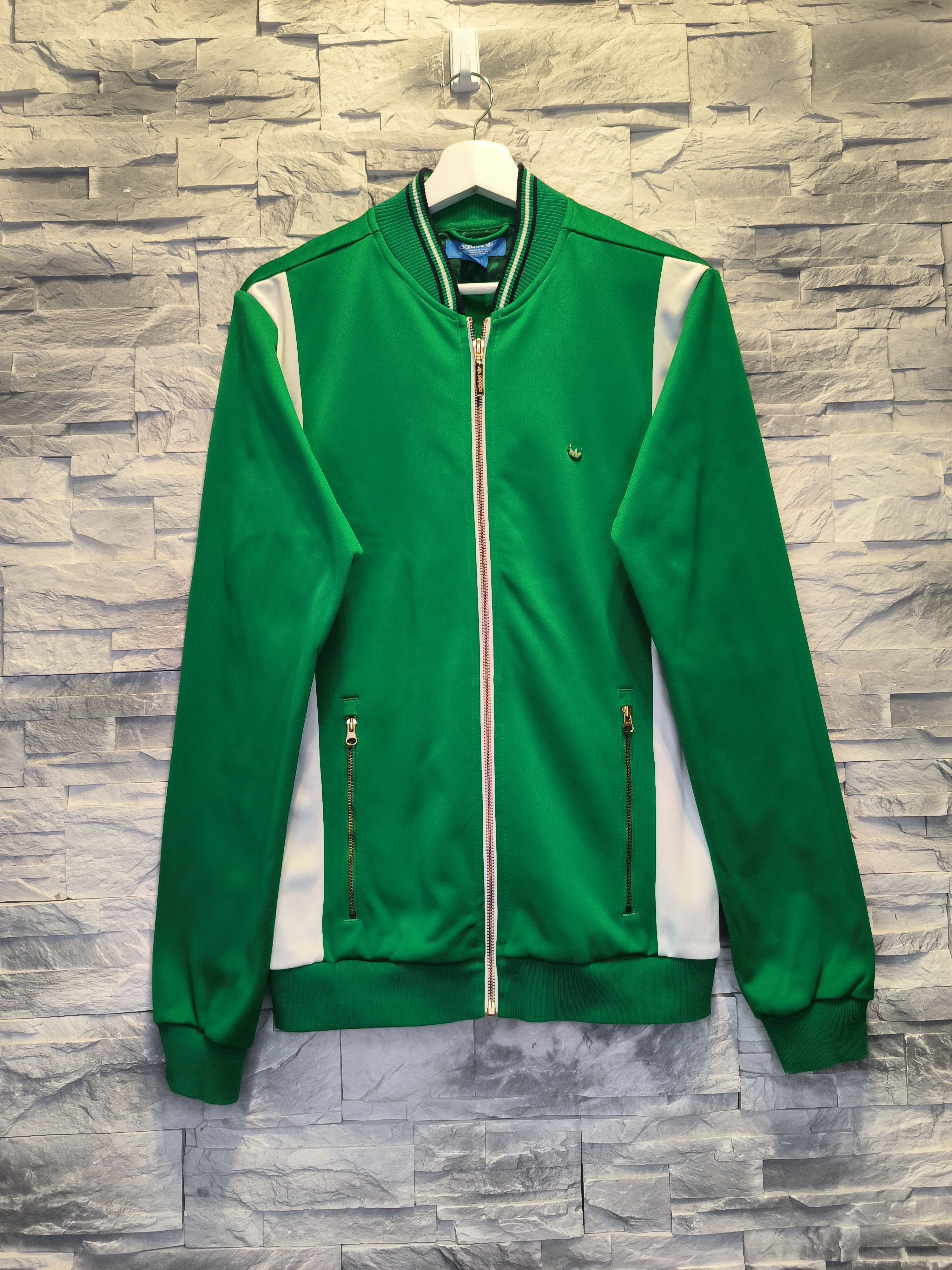 Adidas Adidas Stan Smith Tracksuit Zip Logo Green Size US M / EU 48-50 / 2 - 1 Thumbnail