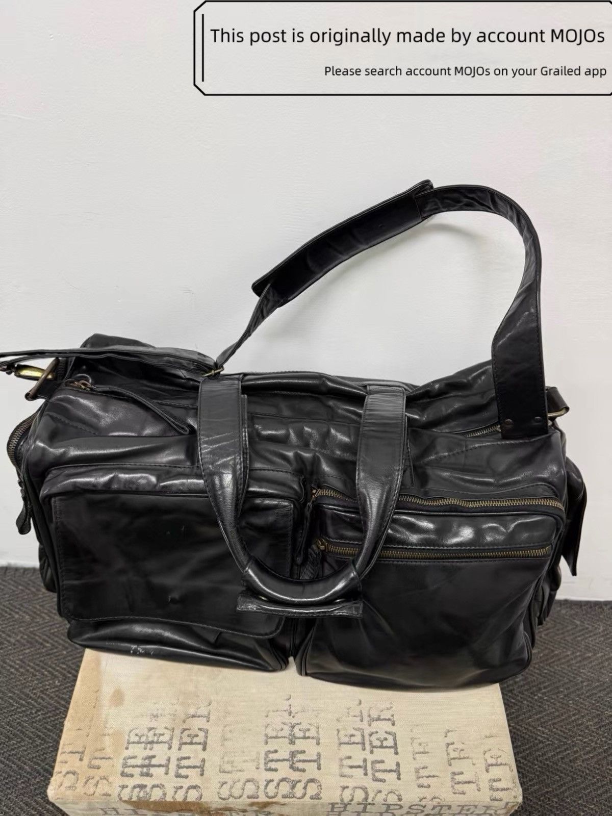 Maison Margiela Maison Margiela 09SS Multi Pocket Leather Duffle Bag mojos99 Size ONE SIZE - 4 Thumbnail
