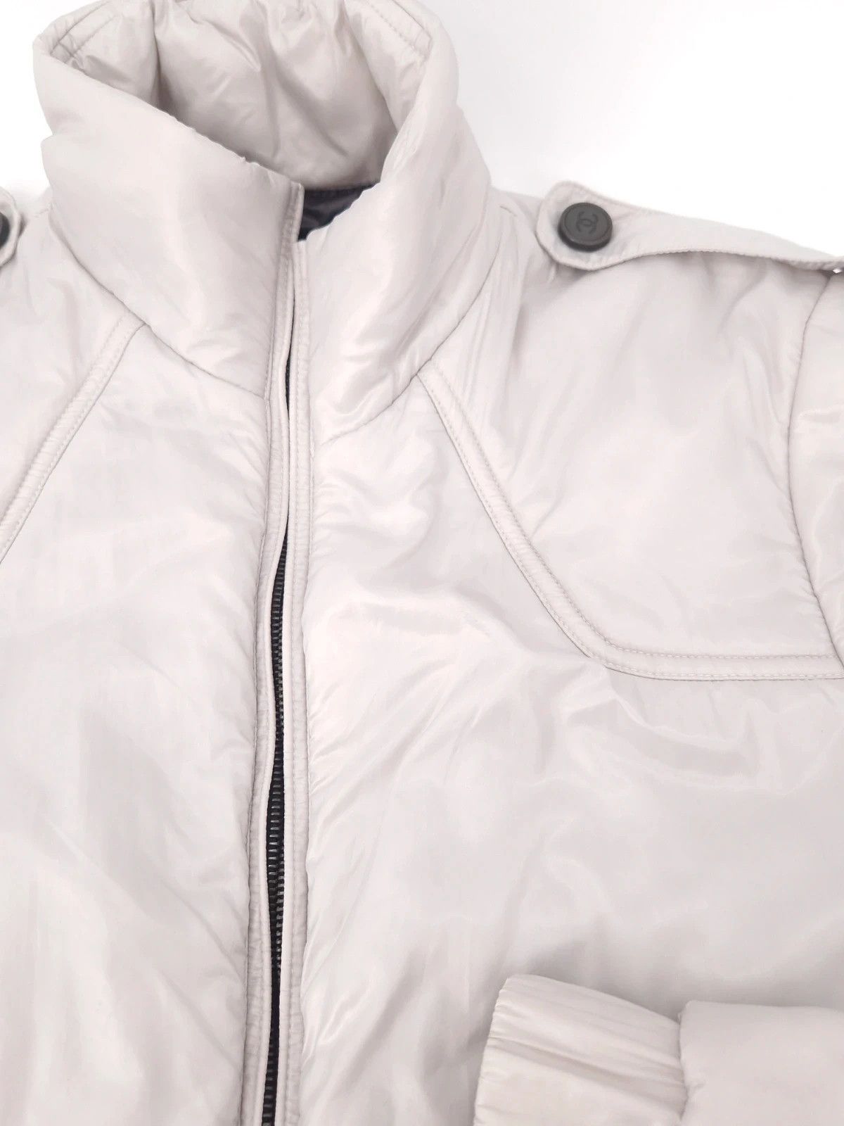 Chanel Chanel Silver Puffer Jacket Size S / US 4 / IT 40 - 14 Thumbnail