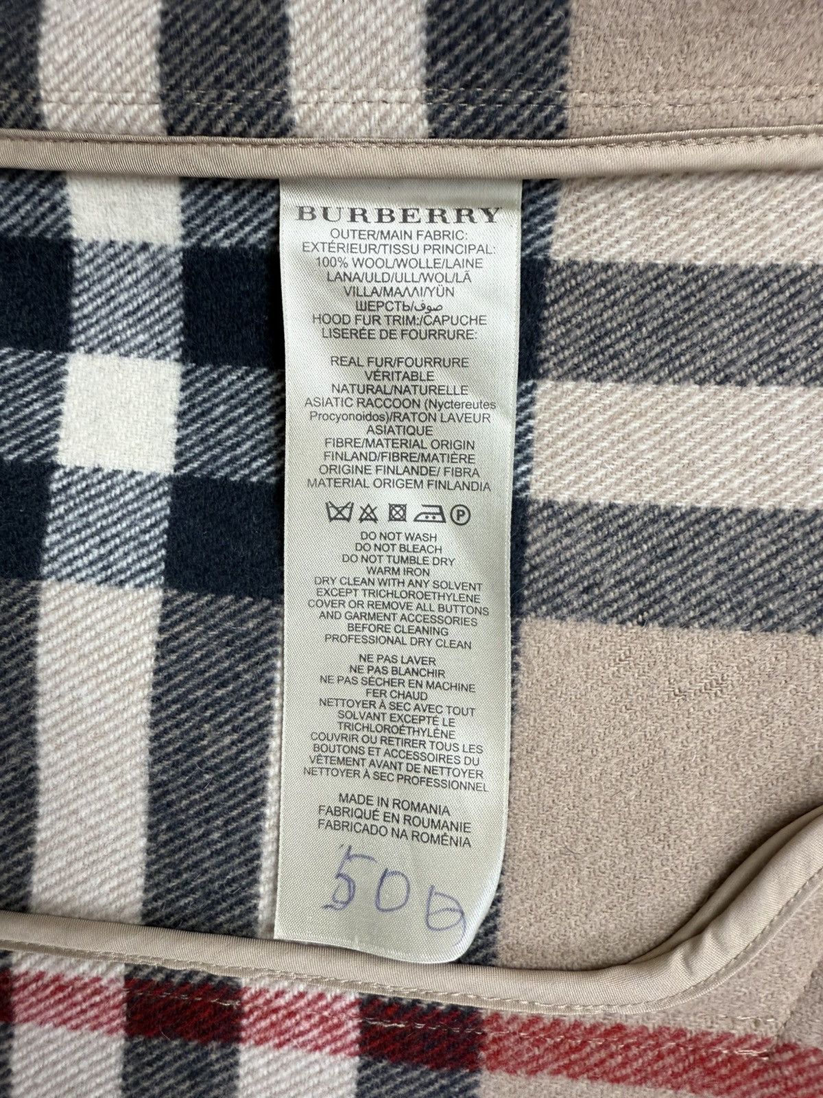 Burberry Burberry Nova Check short Duffle Coat Jacket Size XS / US 0-2 / IT 36-38 - 9 Thumbnail