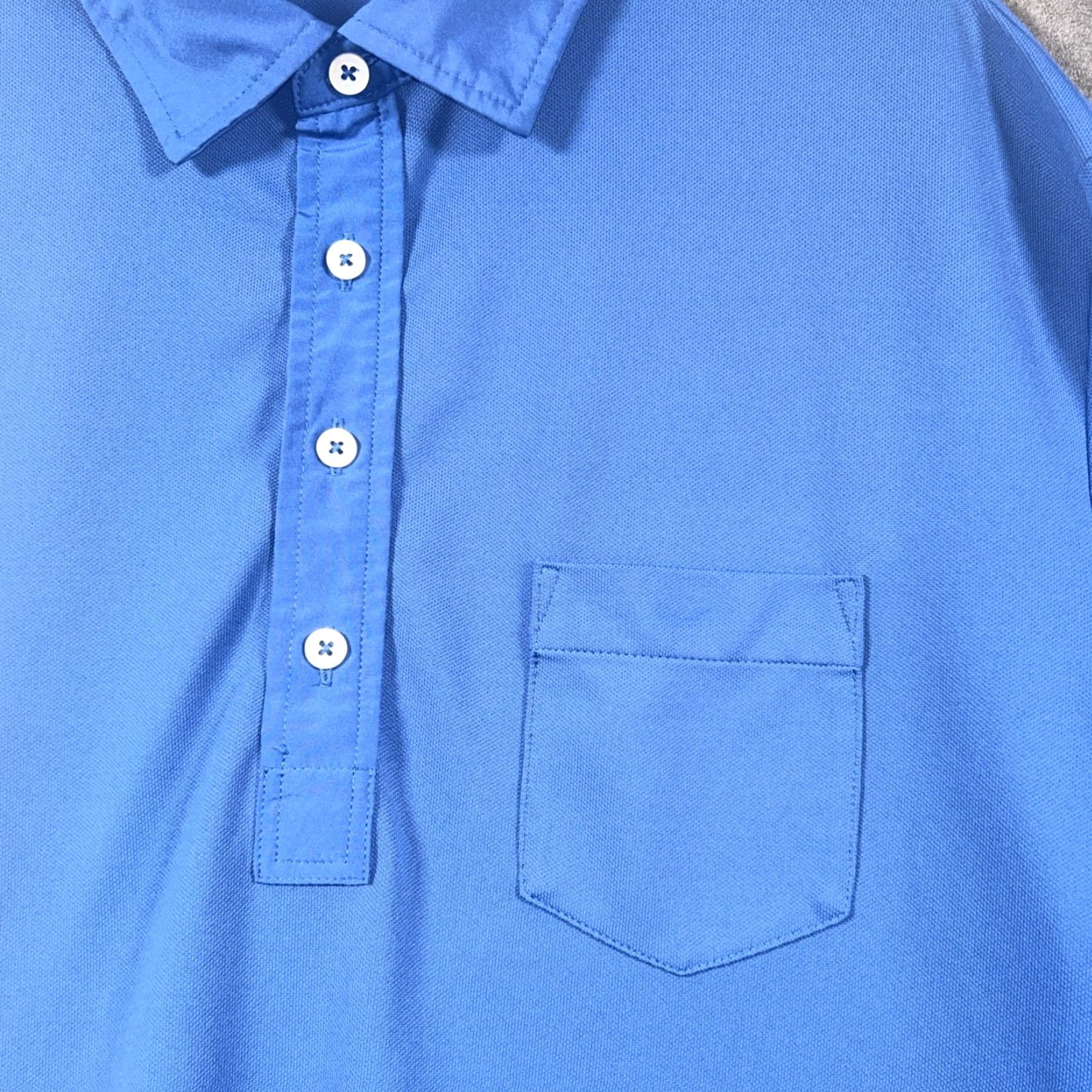 RLX Ralph Lauren RLX Ralph Lauren Mens Polo Golf Wicking Performance Stretch Size M Blue Size US M / EU 48-50 / 2 - 6 Thumbnail