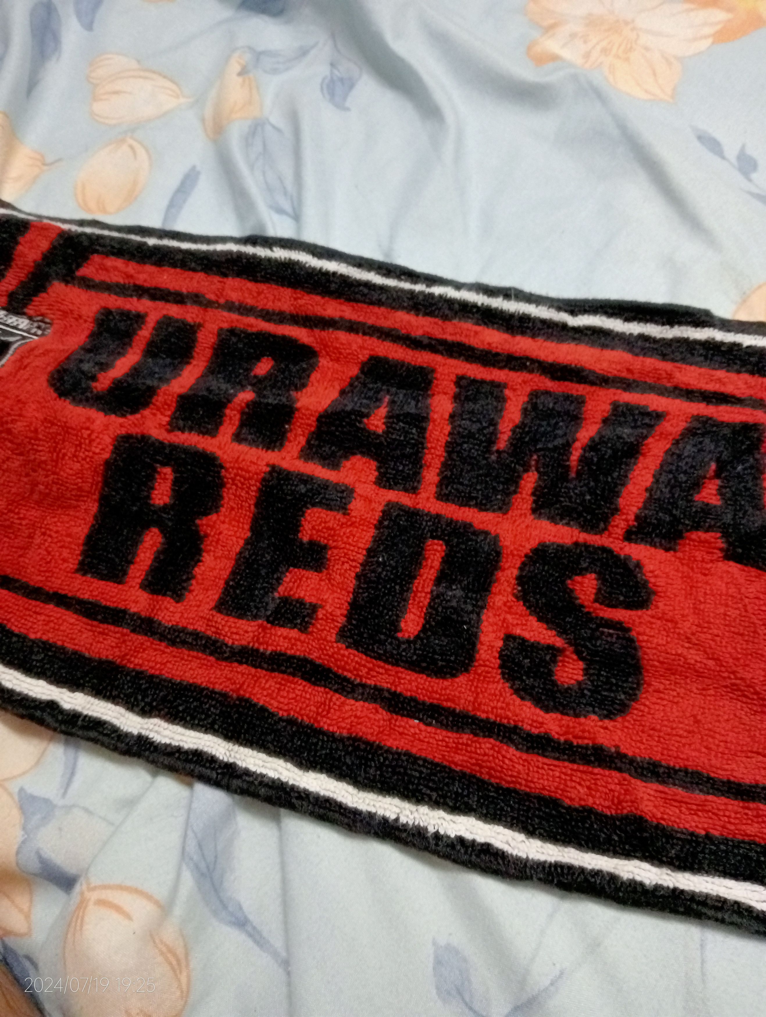 Japanese Brand × Vintage Bundle of Two Vintage Urawa Red Diamonds J. League Scarves Size ONE SIZE - 7 Thumbnail
