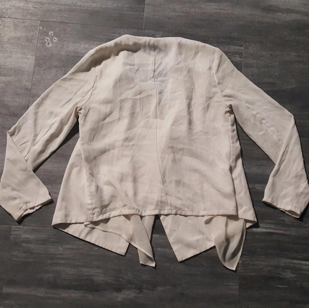 Designer Nude Mossimo Dressy Business Blazer Long Sleeve Size S / US 4 / IT 40 - 2 Thumbnail