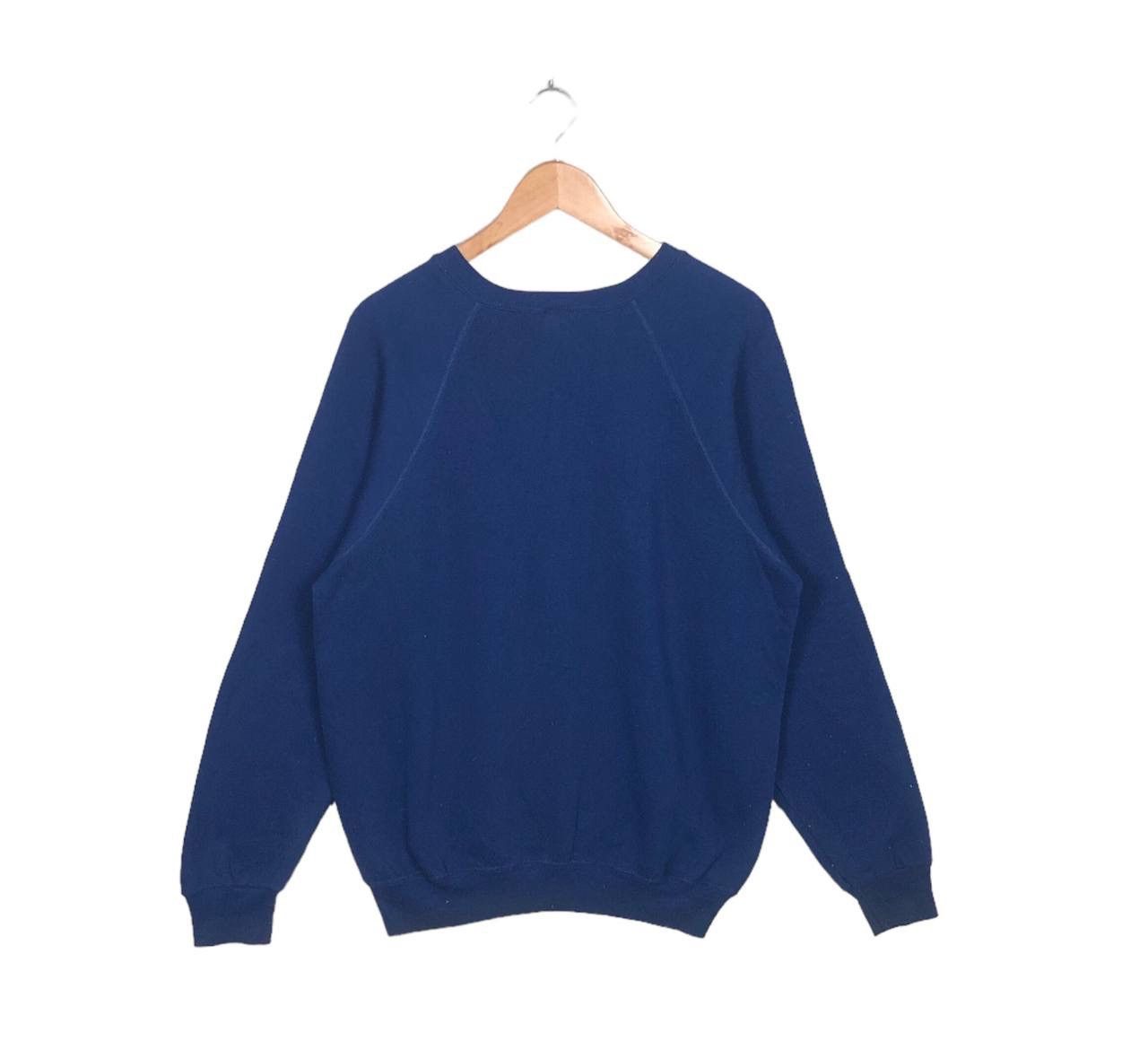 Lee × Vintage Vintage 90s Lee Big Logo Sweatshirt Jumper Size US L / EU 52-54 / 3 - 2 Thumbnail