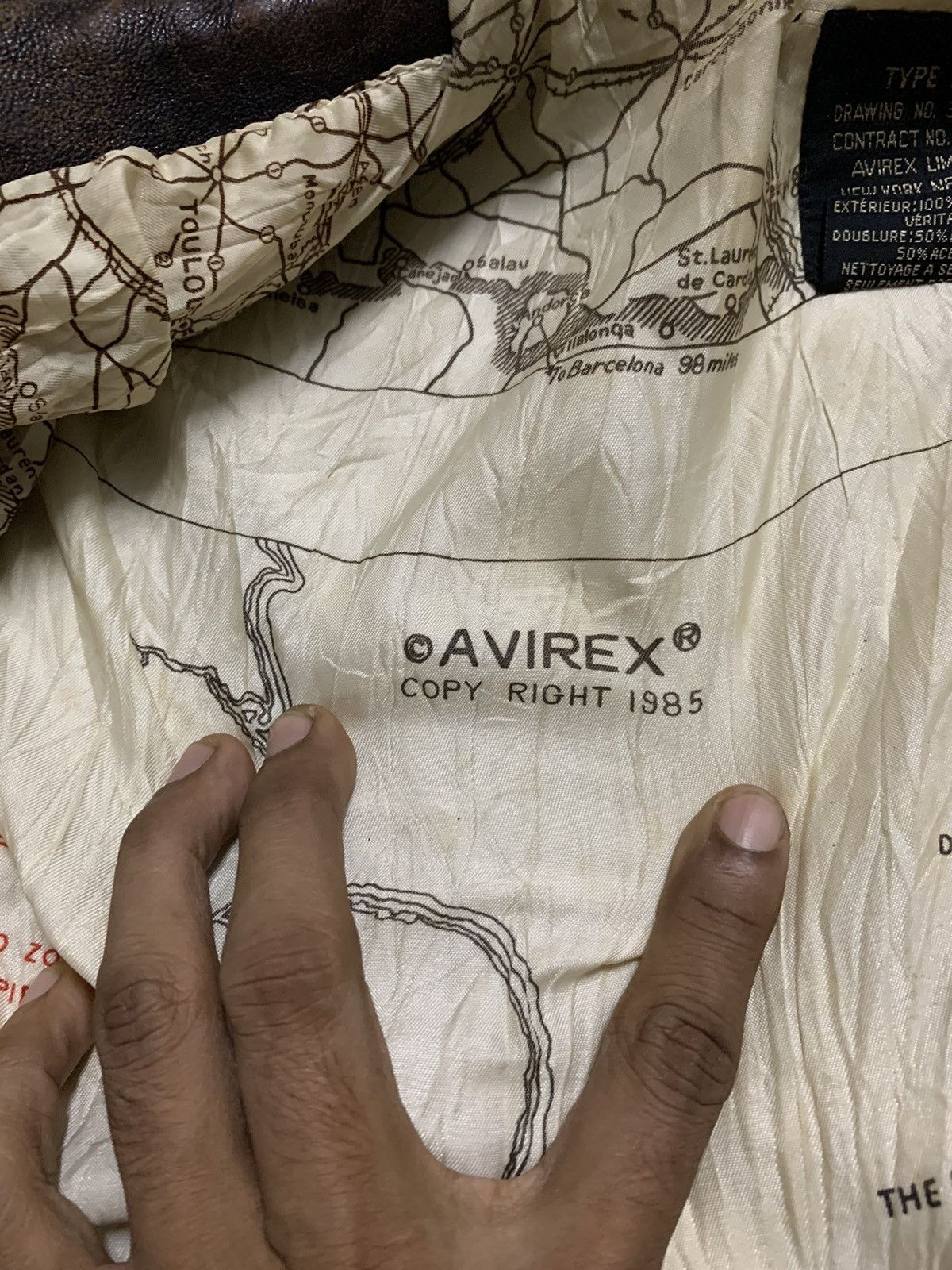 Avirex 1985 AVIREX TYPE A-1 TOP GUN STYLE LEATHER JACKET Size US S / EU 44-46 / 1 - 15 Thumbnail