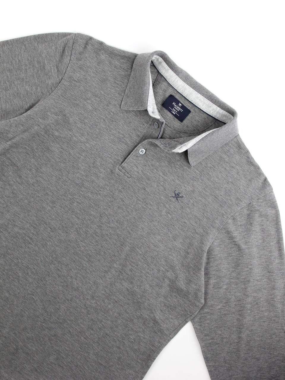 Hackett HACKETT LONDON Long sleeve polo with logo Size US L / EU 52-54 / 3 - 8 Thumbnail